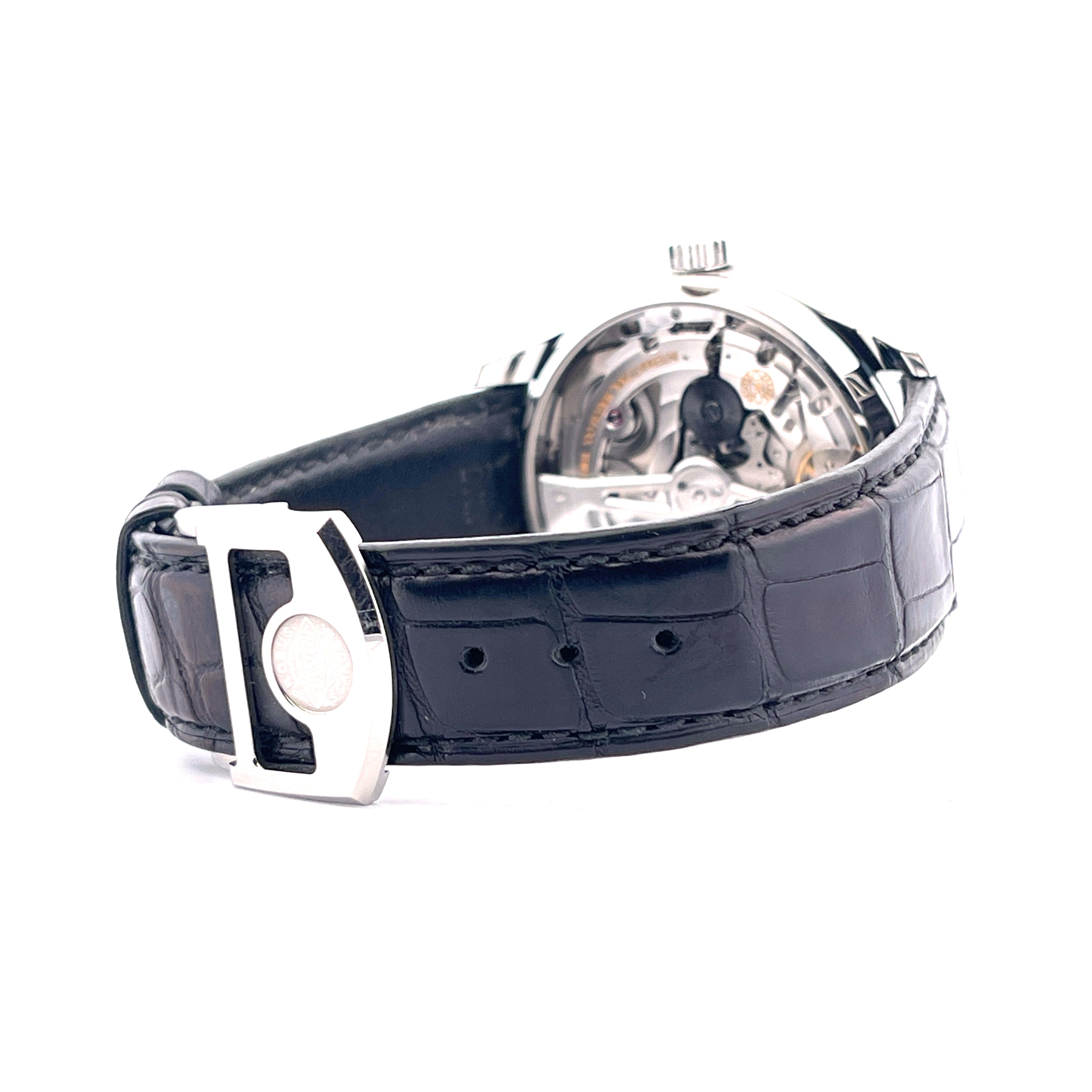 Portugieser Automatik / Red Dial / Leather Strap / Folding Clasp