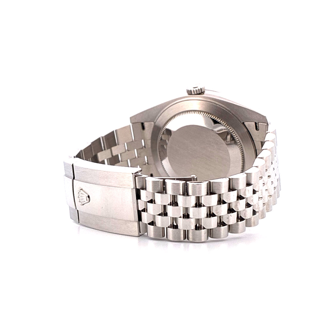 Datejust 41 schwarz Jubilée Stahl/Weißgold (2022)
