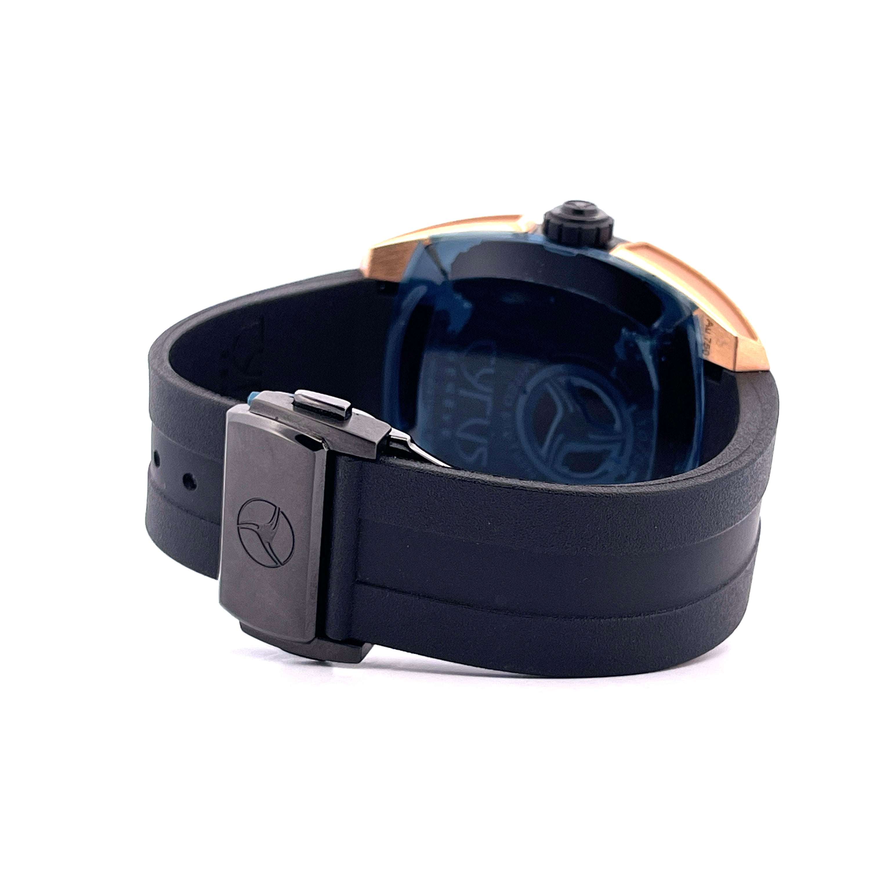 Cyrus Klepcys Solo Tempo Roségold & black DLC steel Limited Edition 1 of 50 neues Modell mit schwarzem Armband und schwarz…