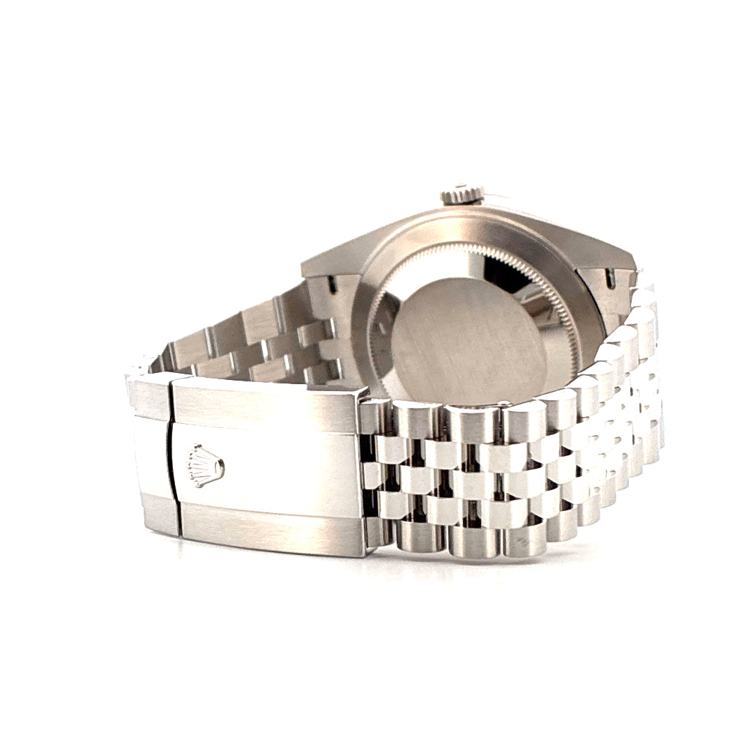 Datejust 41 / silver / unworn / perfect condt. / LC100 (2020)
