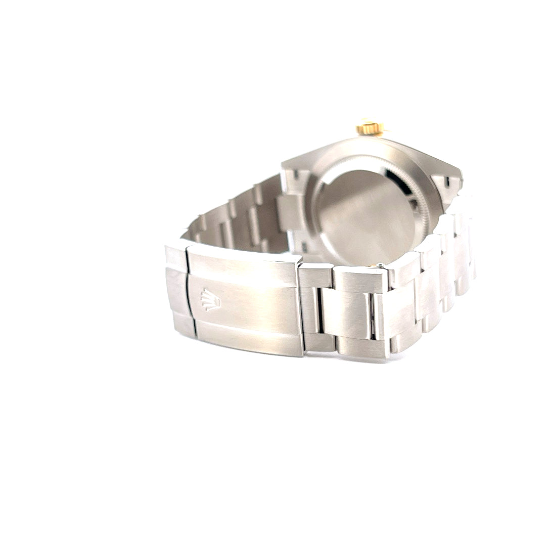 Oyster Perpetual 100 Years / BRAND NEW / rhodium dial / yellowgold bezel and crown