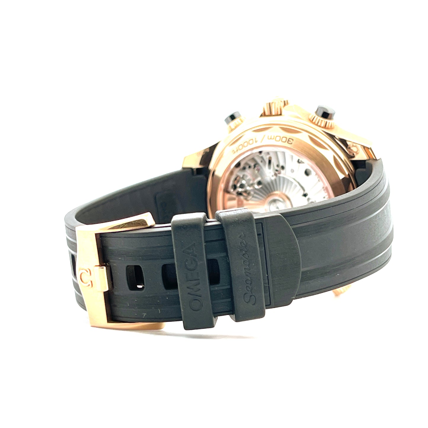 Omega - Omega Seamaster Diver Master Chronometer Chronograph Roségold - Juwelier Spliedt