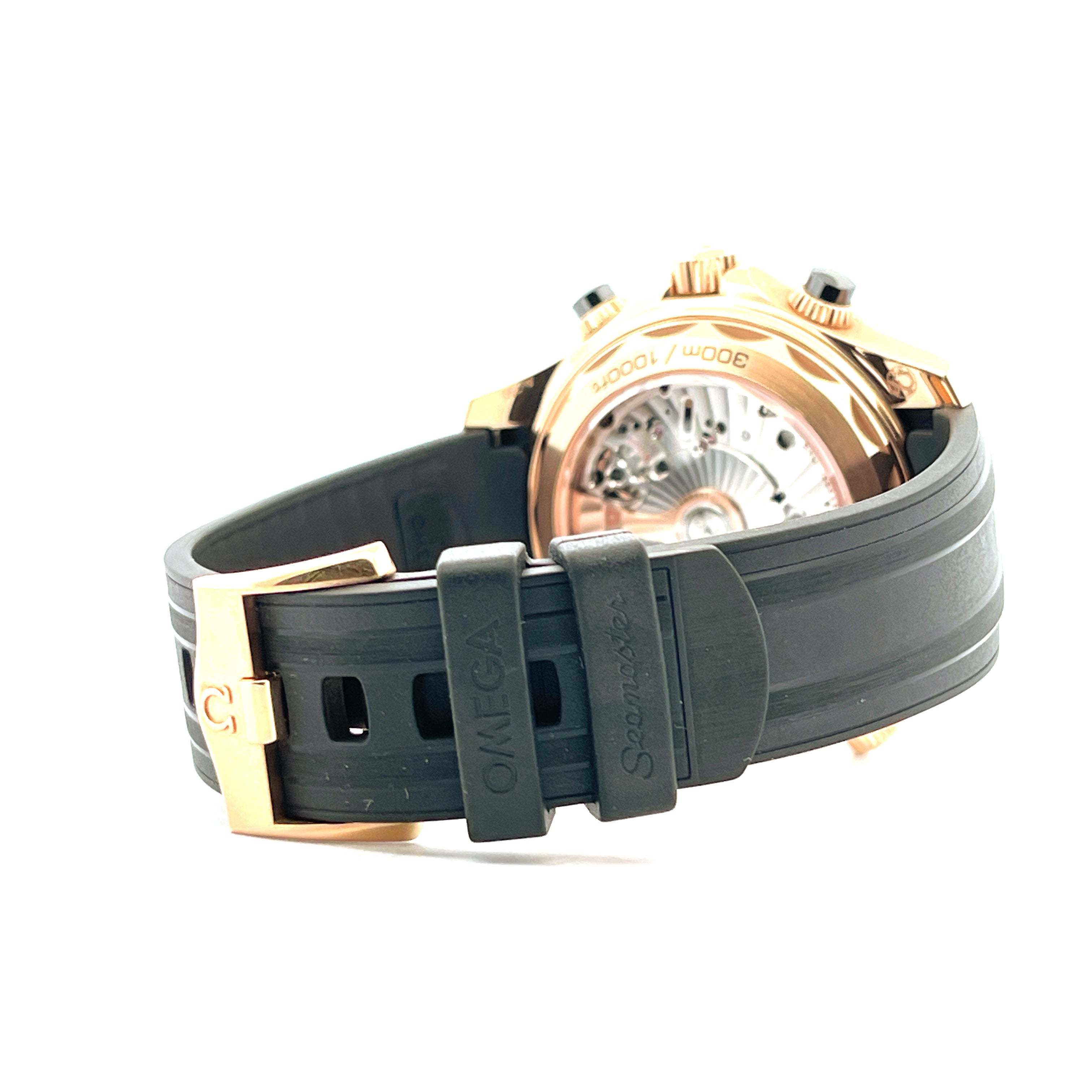 Omega - Omega Seamaster Diver Master Chronometer Chronograph Roségold - Juwelier Spliedt
