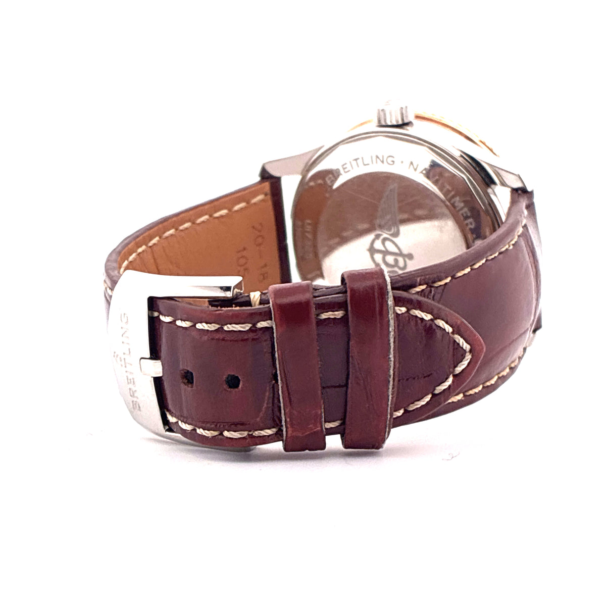 Navitimer / Bicolor / leather strap / orig. Invoice / Box / 2022 - Juwelier Spliedt