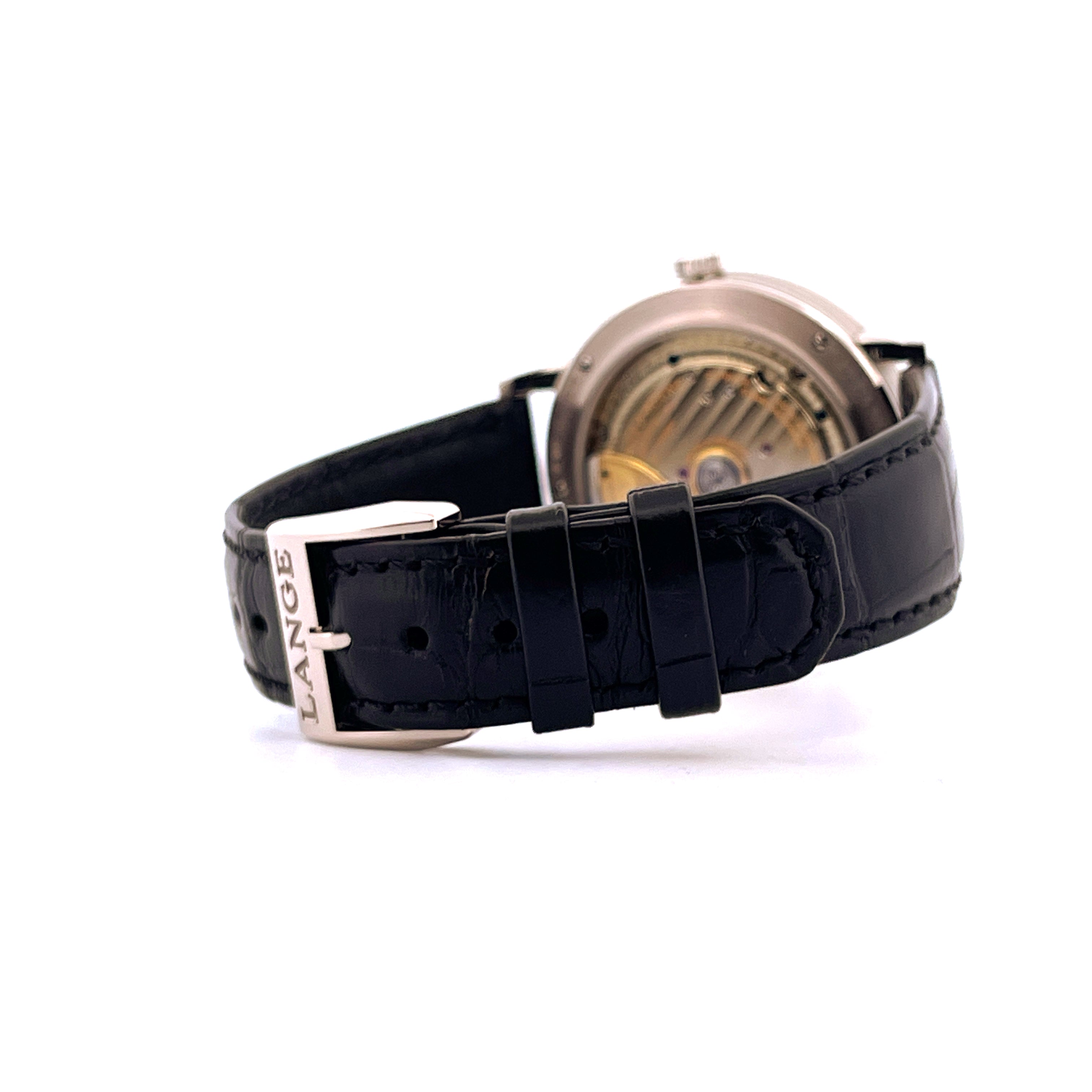 A. Lange & Söhne - Saxonia Moon Phase Whitegold - Juwelier Spliedt