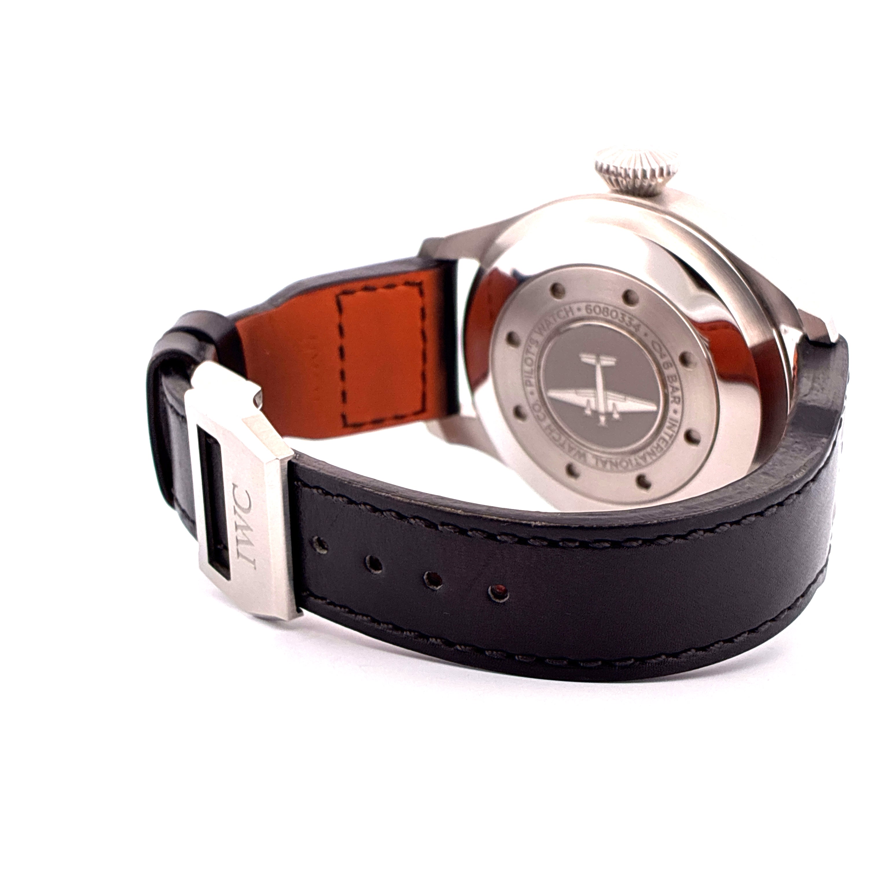 Big Pilot / Black Dial / Santoni Leather Strap / Full-Set / 2017