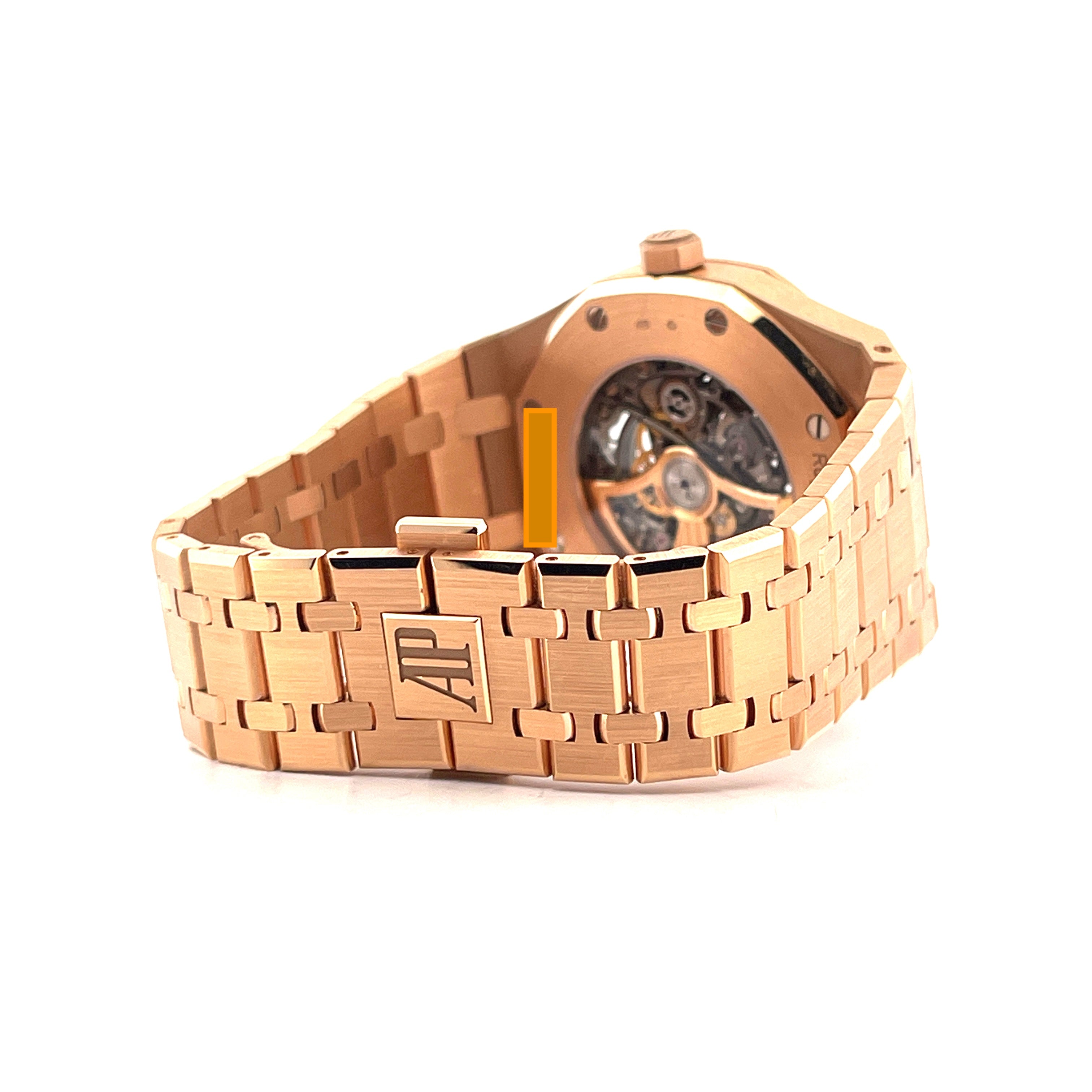 Royal Oak Double Balance Wheel Openworked Skeleton Roségold (Full Set) -2020-