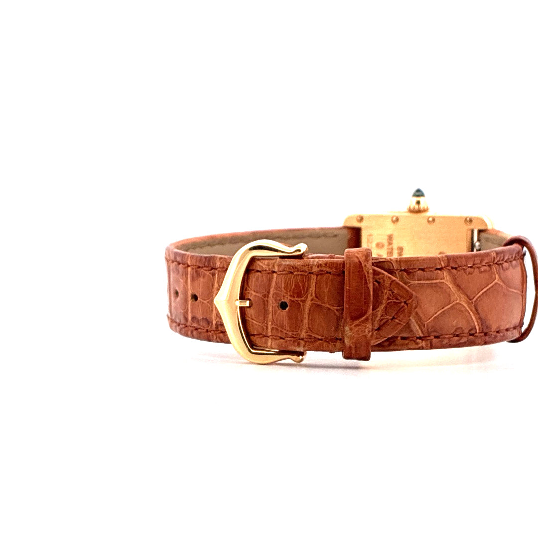 Cartier Tank Française / Set with Gemstones / Full Set / 2021