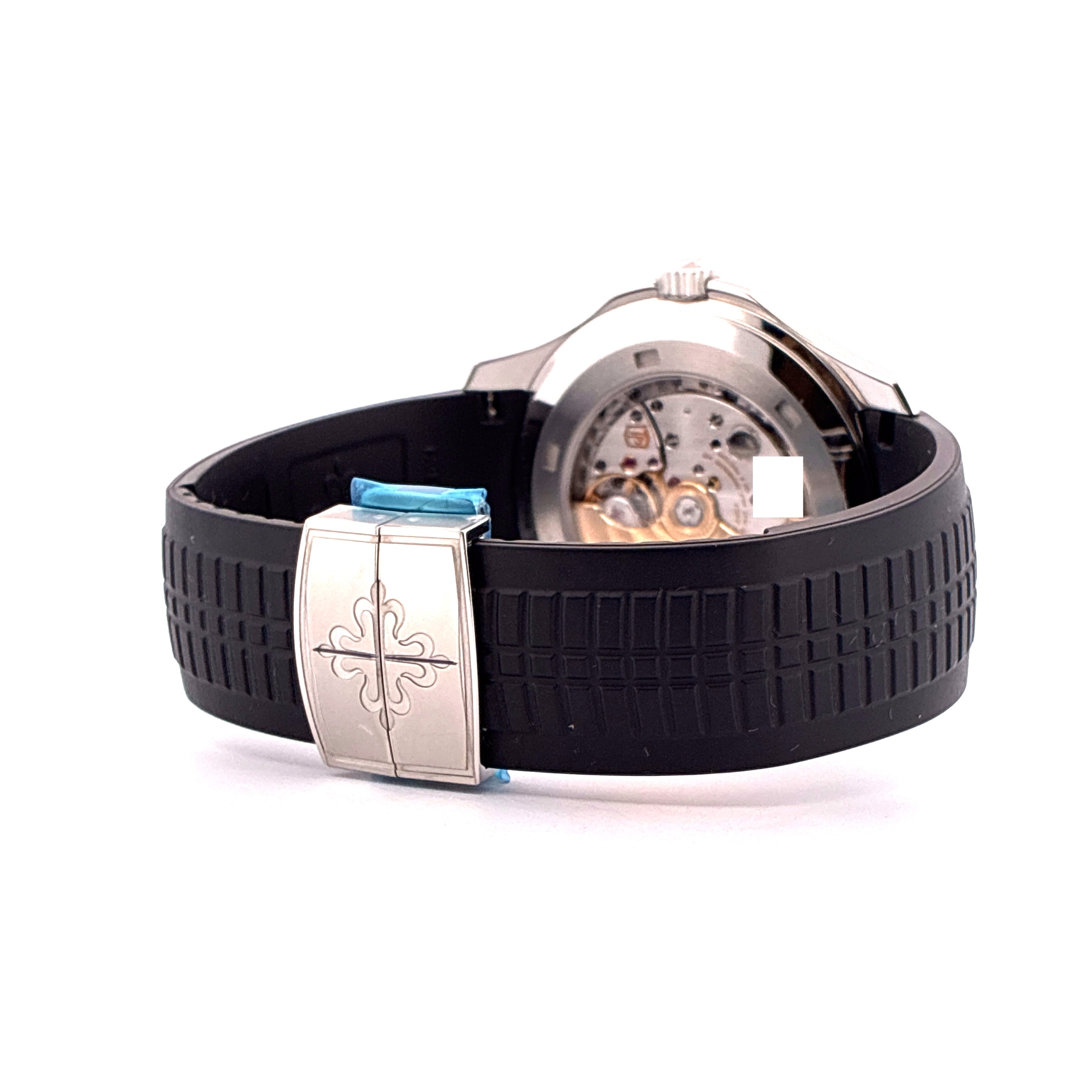 Aquanaut / Stainless steel / Rubber Strap / Stickers / Like New / Black Dial / Full-Set 2025