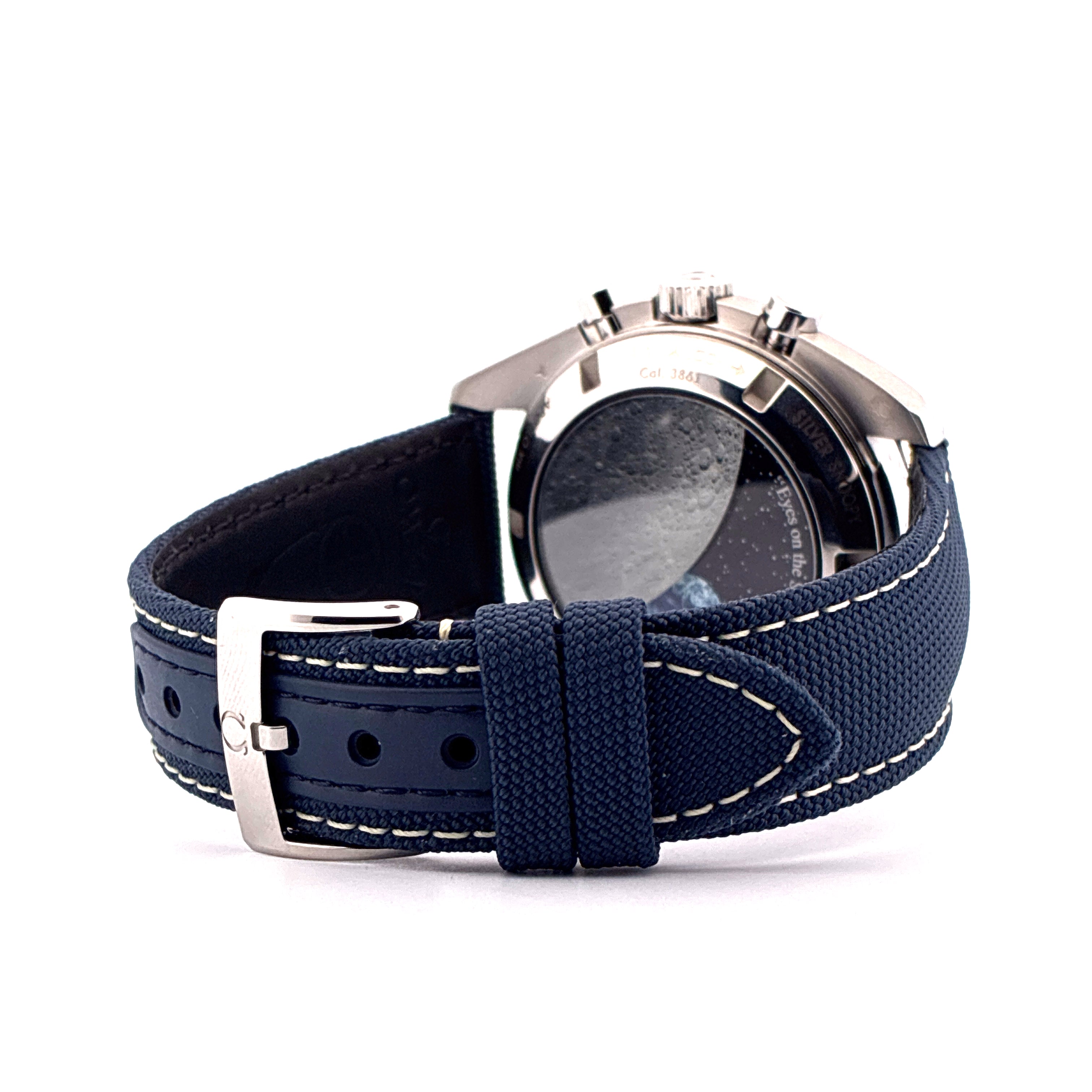 Speedmaster Professional Moonwatch 'Silver Snoopy Award' / very good condt. / 19cm wrist size / very rare Invoice / Full-Set / 2024