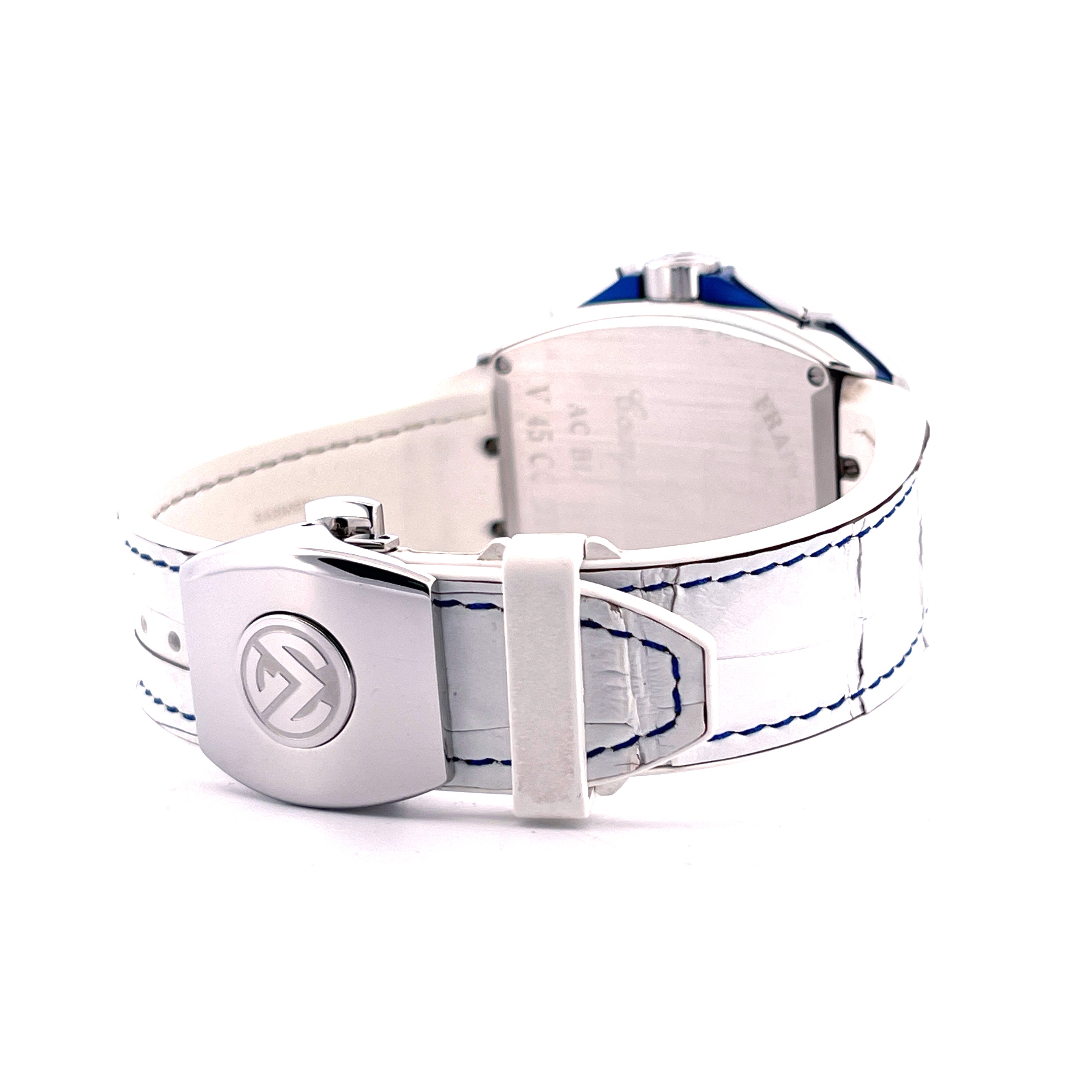 Vanguard Racing Chronograph Blue & Black / V45 / 2 STRAPS / Steel / Full Set / perfect Condition / Germany 2025