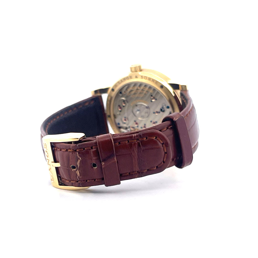 Lange 1 / Gelbgold / sehr guter Zustand / Service 22 (2005)