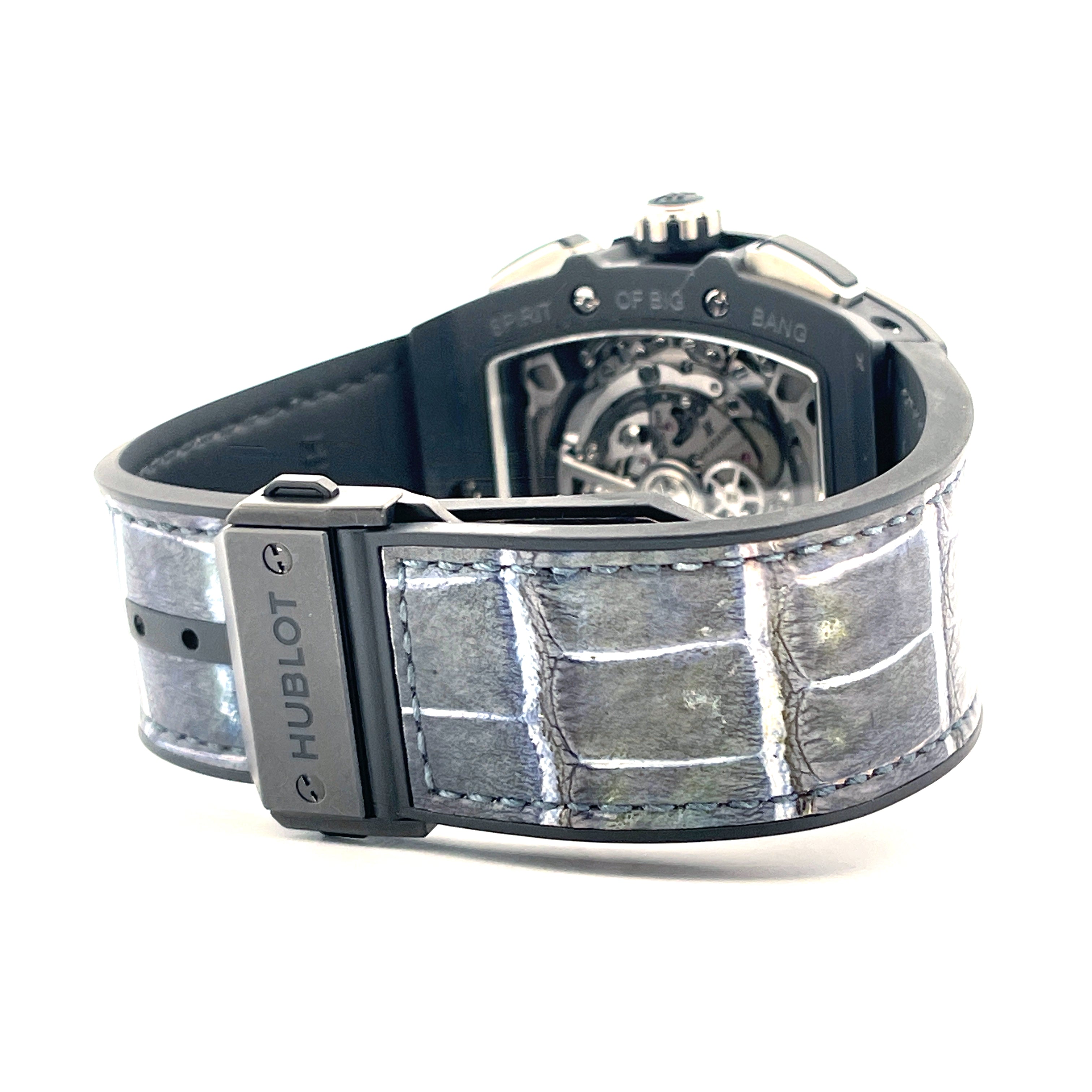 Spirit of Big Bang 45mm Black Magic Ceramic / 2. Strap / Full Set / 2019
