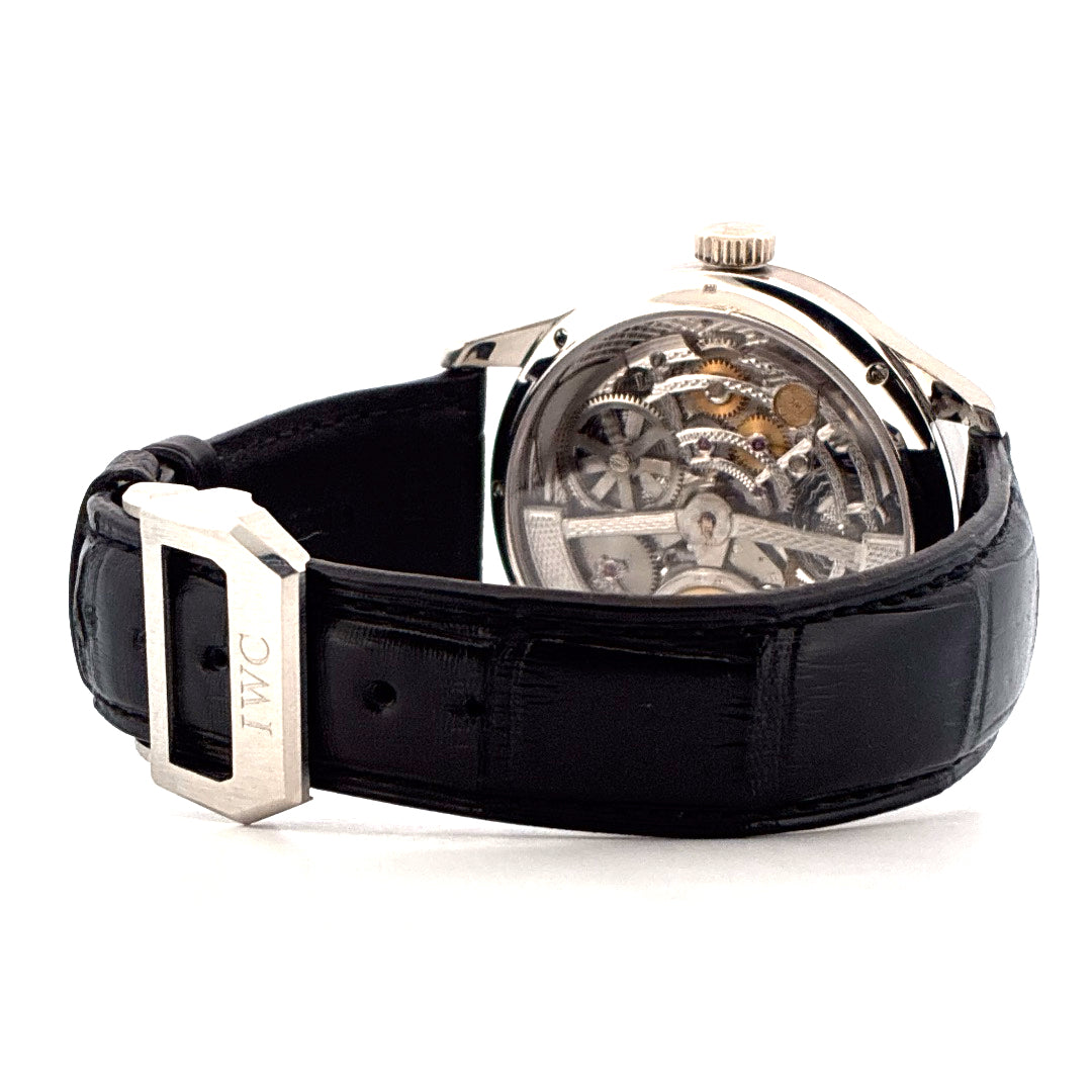 Portuguese Tourbillon Mystère Squelette Full Set / very good condt. / Service 22 / Lmt. Edt. Nr.1/50