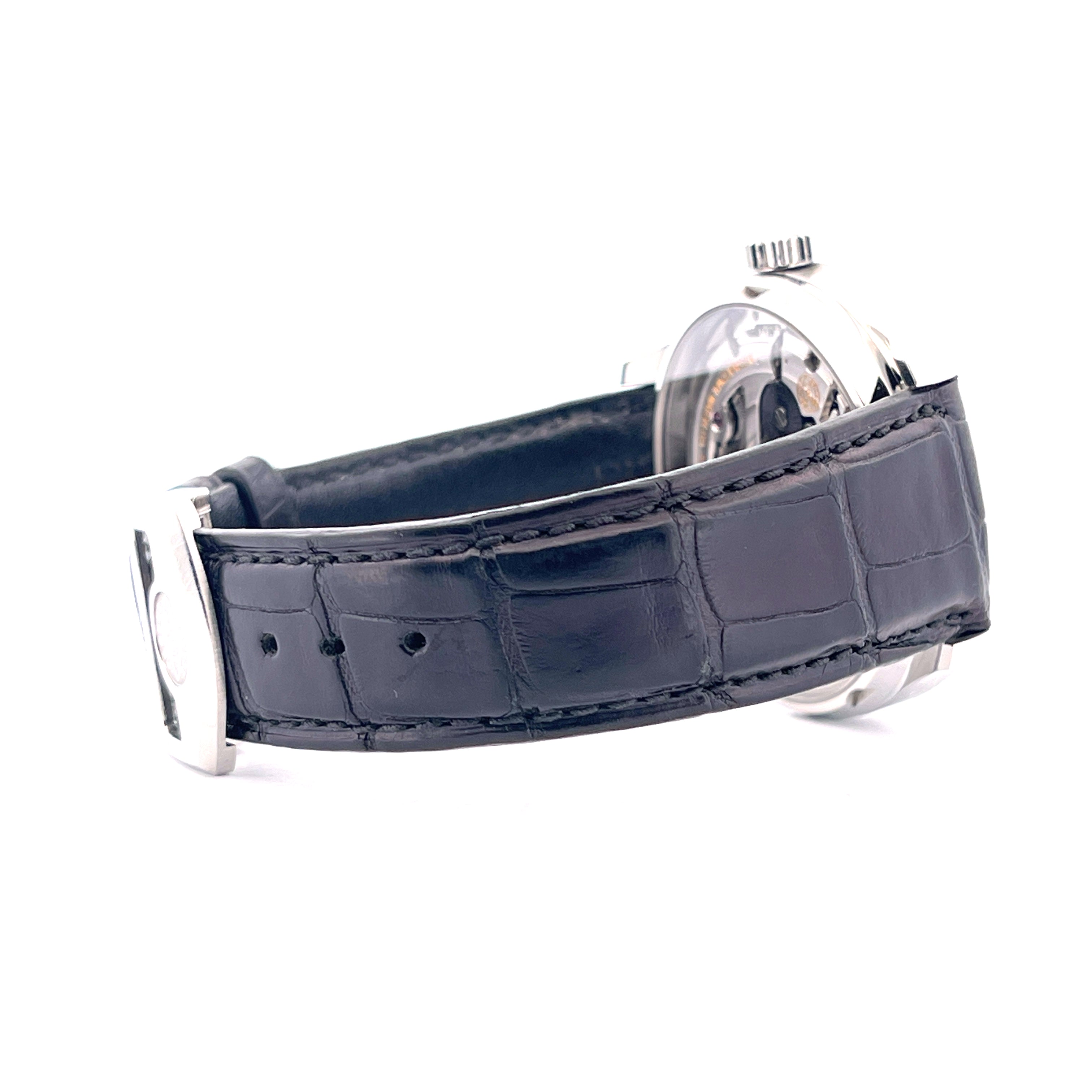 Portugieser Automatik / Red Dial / Leather Strap / Folding Clasp