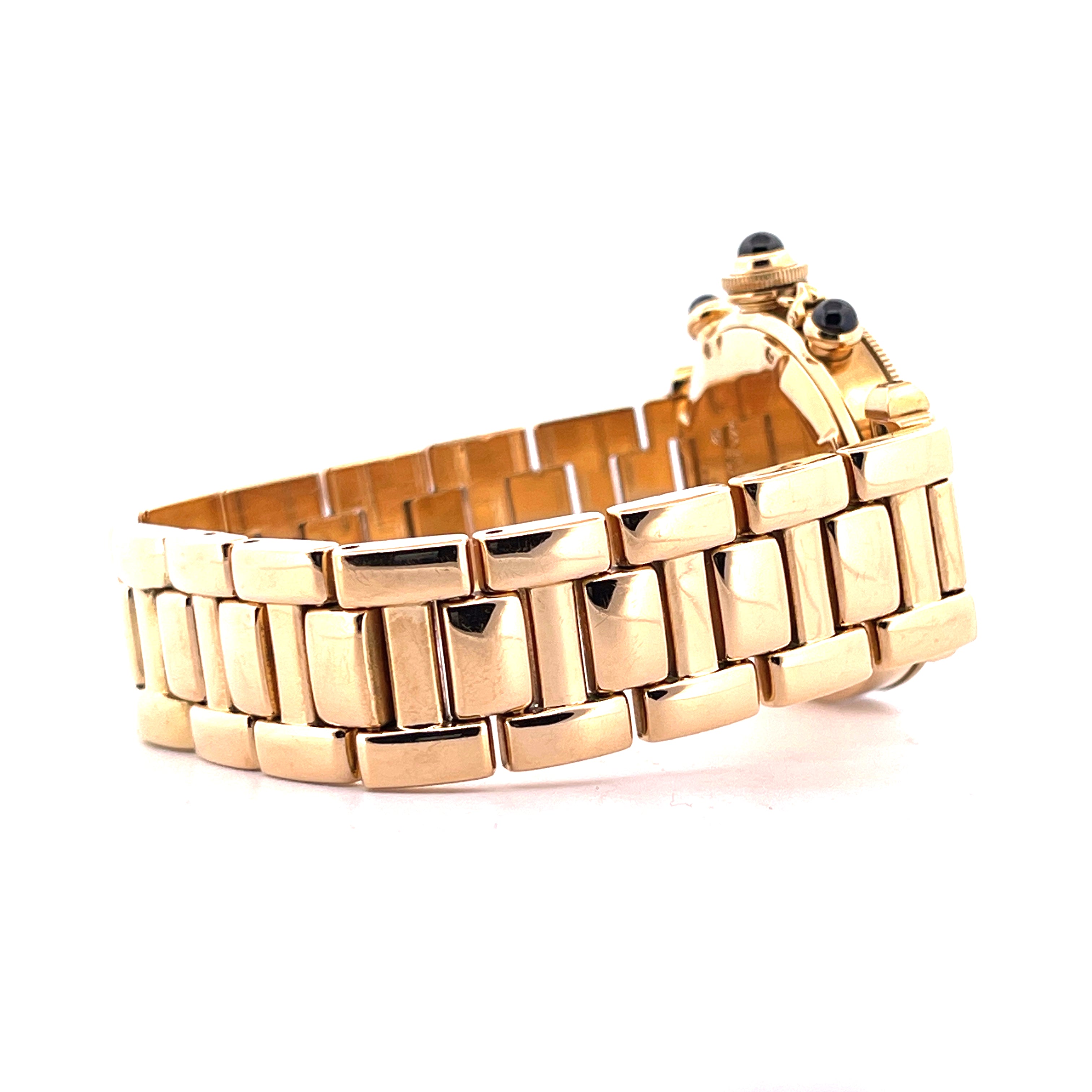 Pasha 35mm Chronograph 18k Full-Gold