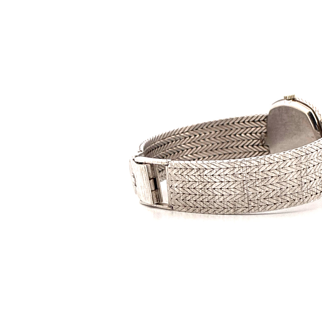 Lady Ellipse Vintage / 18K Weißgold (ca. 1970) - Juwelier Spliedt