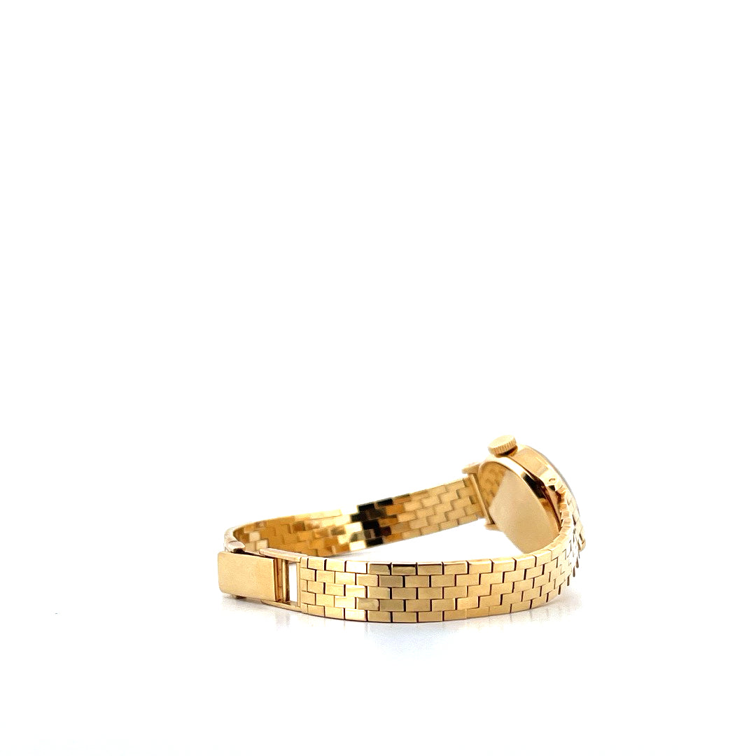 Calatrava Yellow Gold 33mm / Clous de Paris (circa 1985)