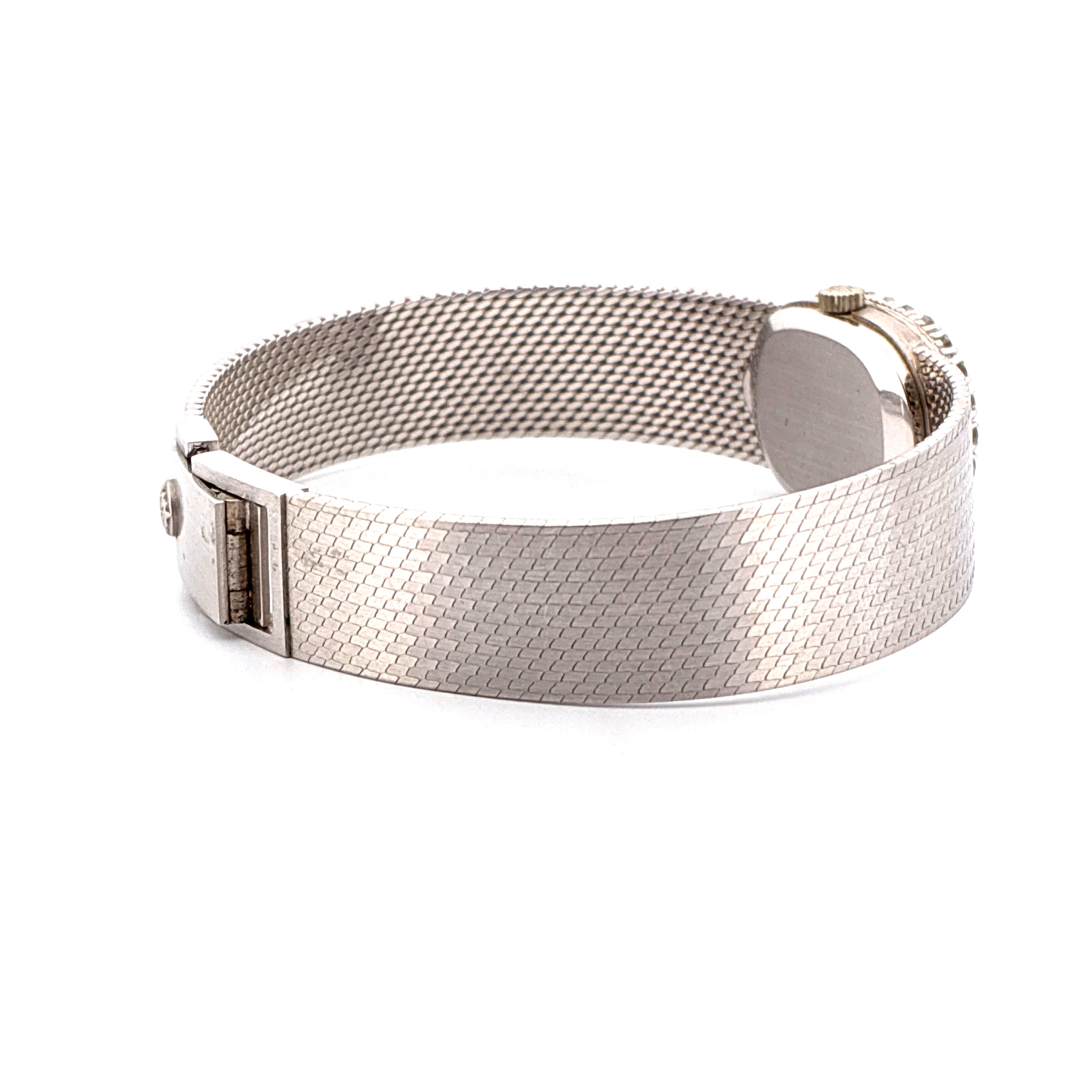 3366/1 18K whitegold / diamonds / silver dial / Box