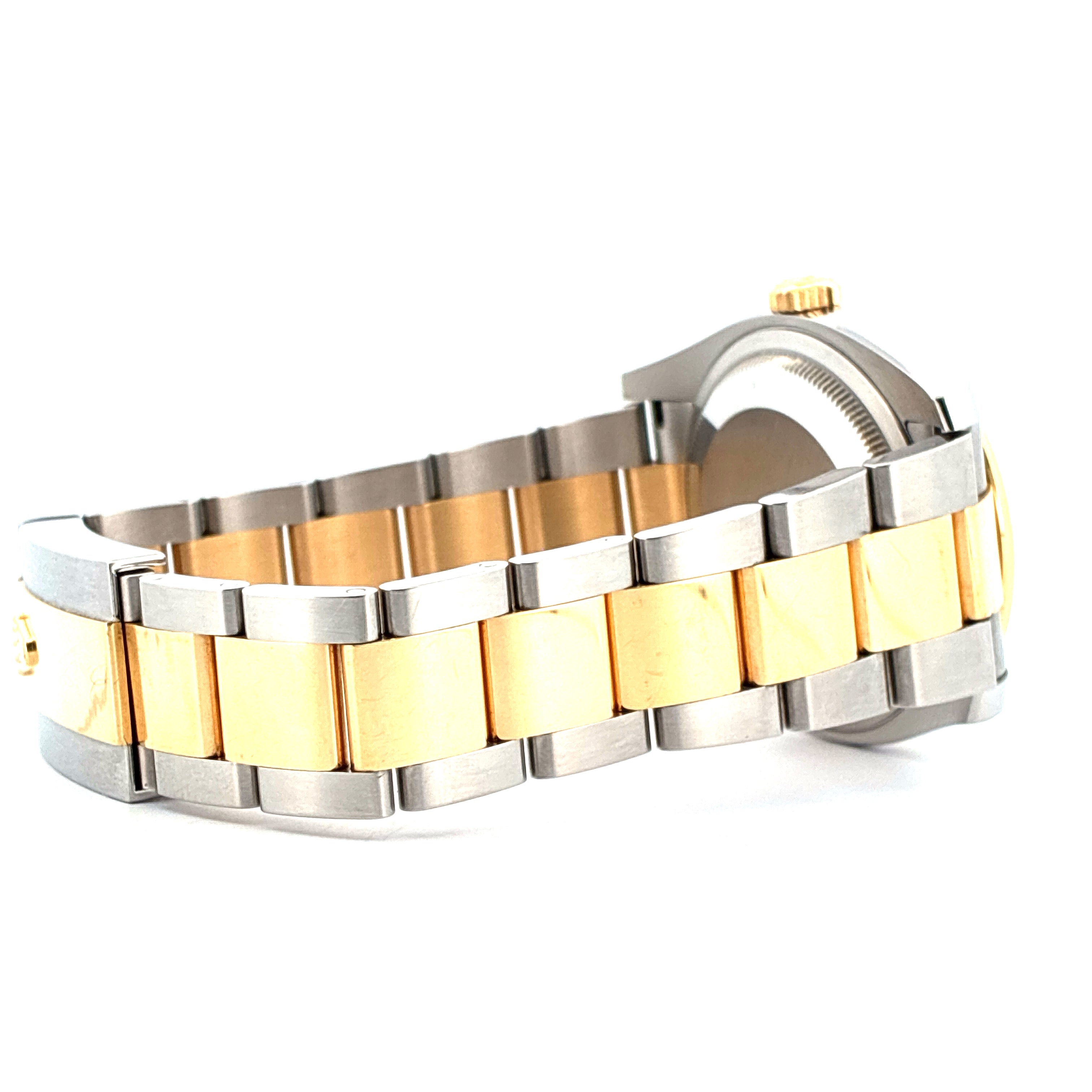 Datejust 36 / orig. invoice / Bicolor / factory set bezel / Full-Set 2019