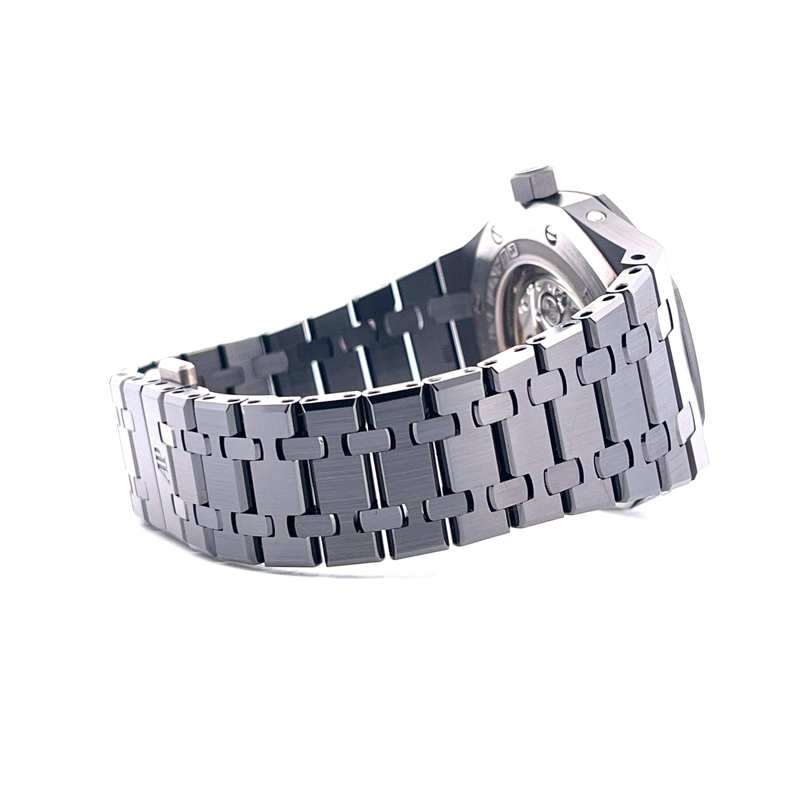 Royal Oak Perpetual Calendar Black Ceramic 26579CE / Service in 2025 / Jahr 2018