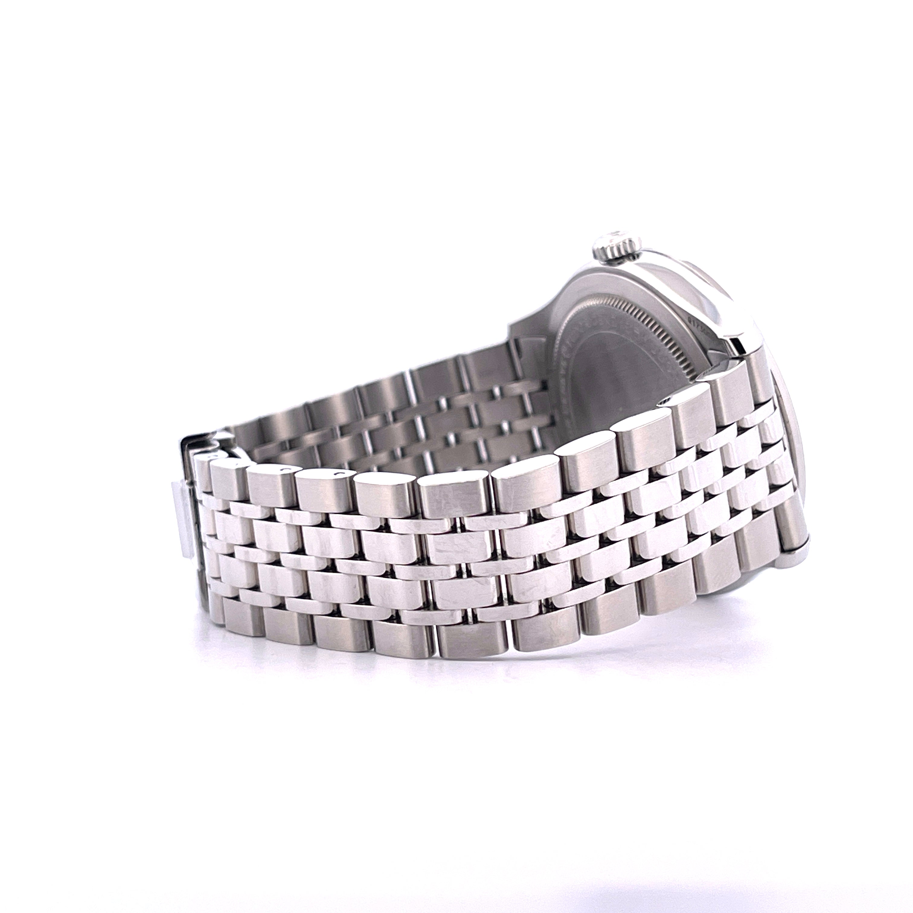 Tudor 1926 41 mm Edelstahl-Herrenuhr, Seitenansicht des Armbands