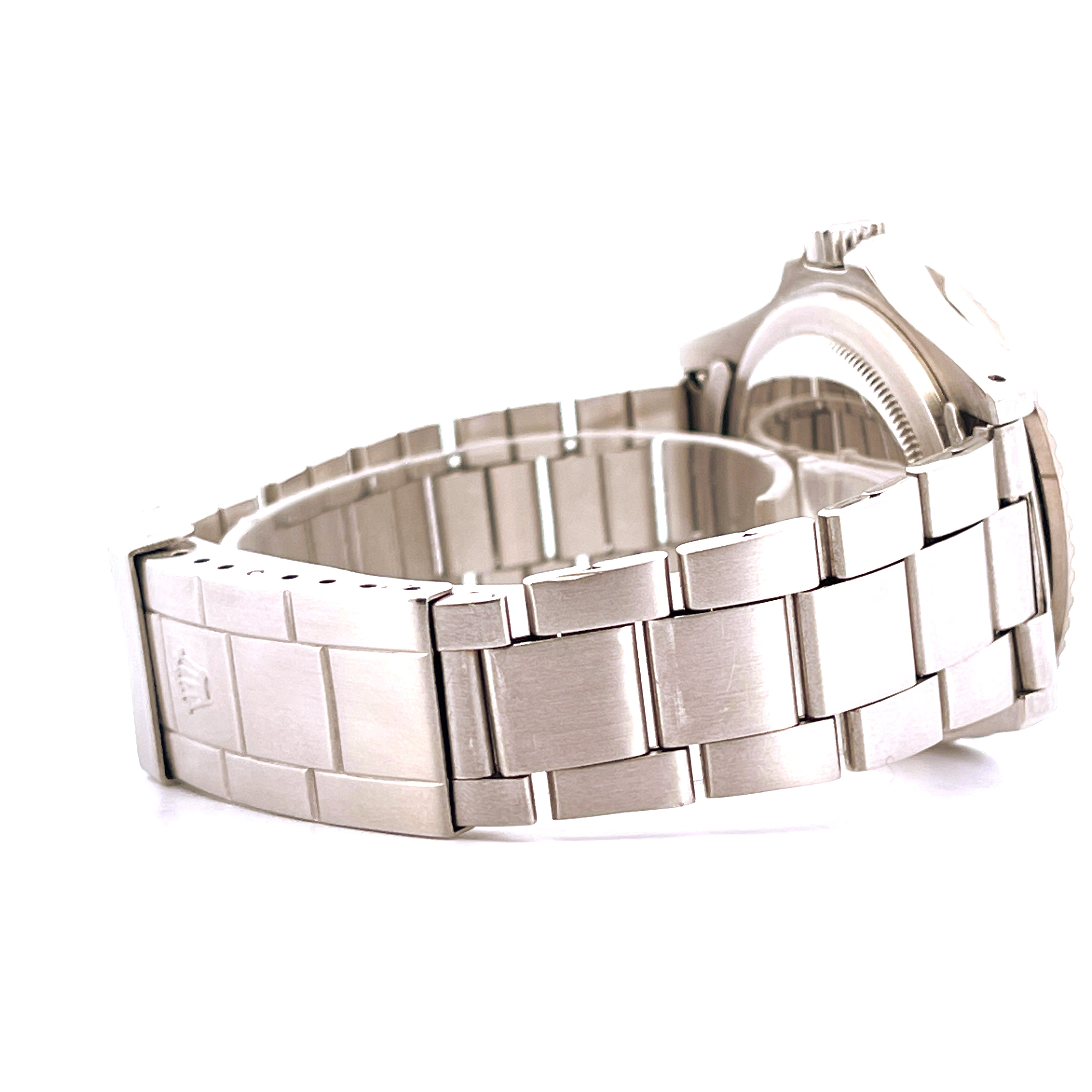 Rolex Submariner Date MK5 Ref. 1680 aus Stahl im Seitenprofil mit charakteristischem Armband
