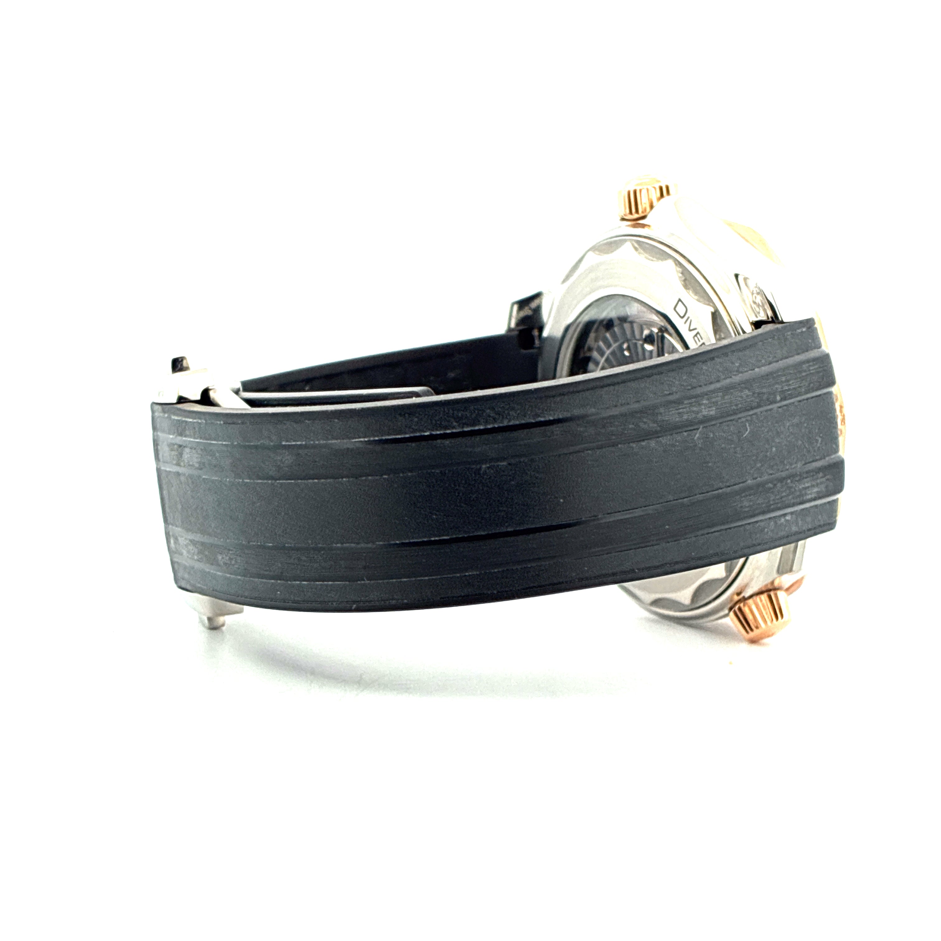 Seamaster Diver 300 M Bicolor / Rubberstrap / Second strap / Pinbuckle + Folding clasp Full-Set / 2023