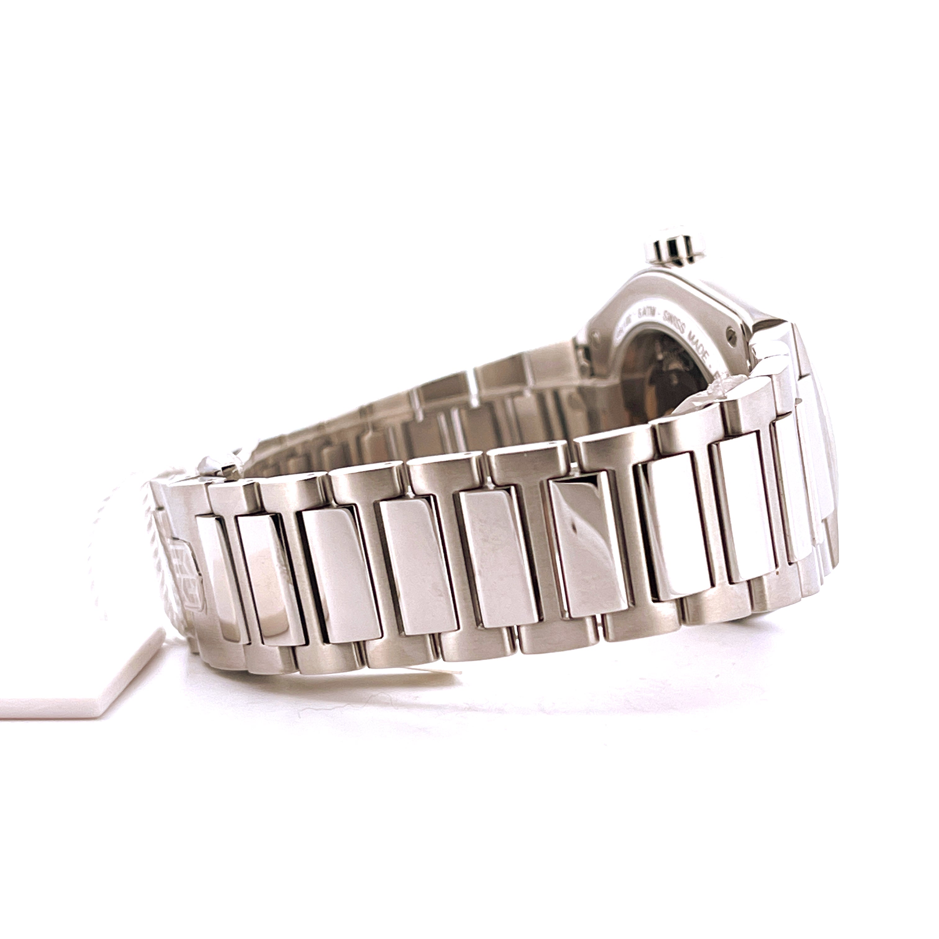 Frederique Constant Highlife Automatic Skeleton Blue LIMITED EDITION 888 im Detail von der Seite mit Edelstahlarmband