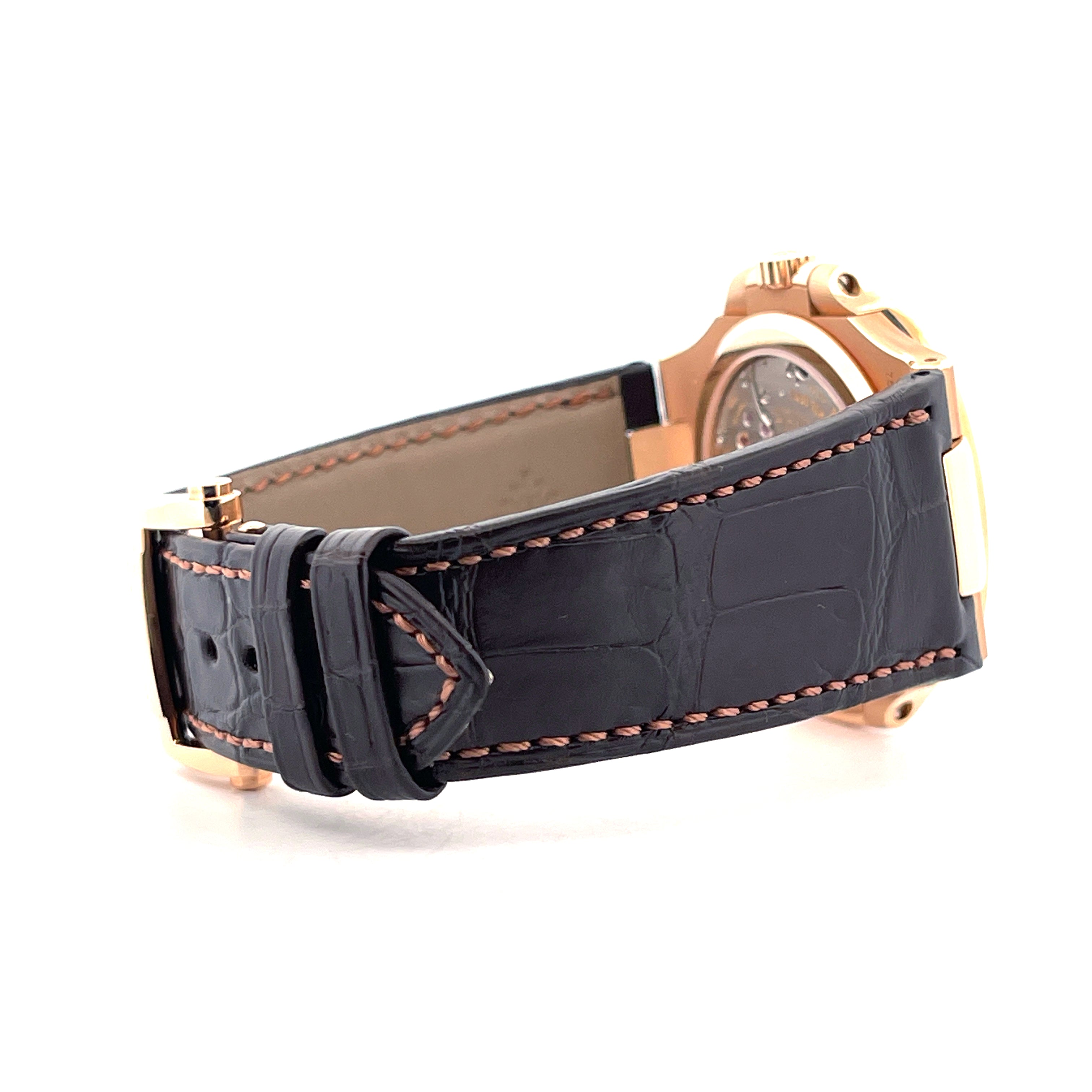 Nautilus 5712R-001 Roségold / Straps unworn / Germany / Folding / +Invoice / Premium Set + second Strap / nearly MINT Condt / Dec. 2018