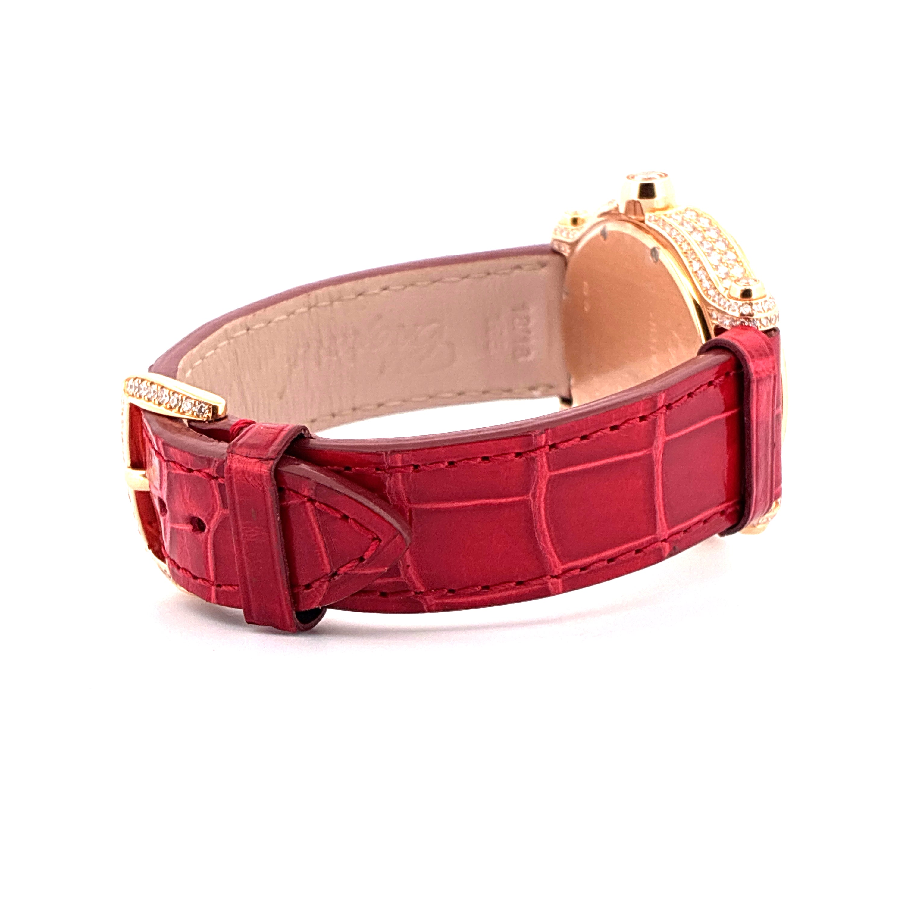 Happy Sport Quarz / MOP Dial / Diamonds / Red Gold / very rare / Box / Certificate of authenticity / Retail price EUR 74.000,00