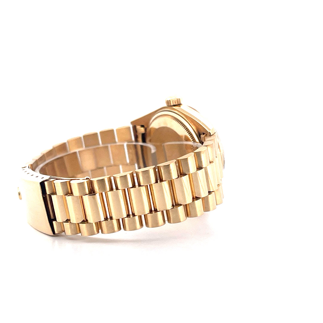 Day-Date 36 Gelbgold / Sigma Linen Dial / no strech / Service 2024 (ca. 1970)