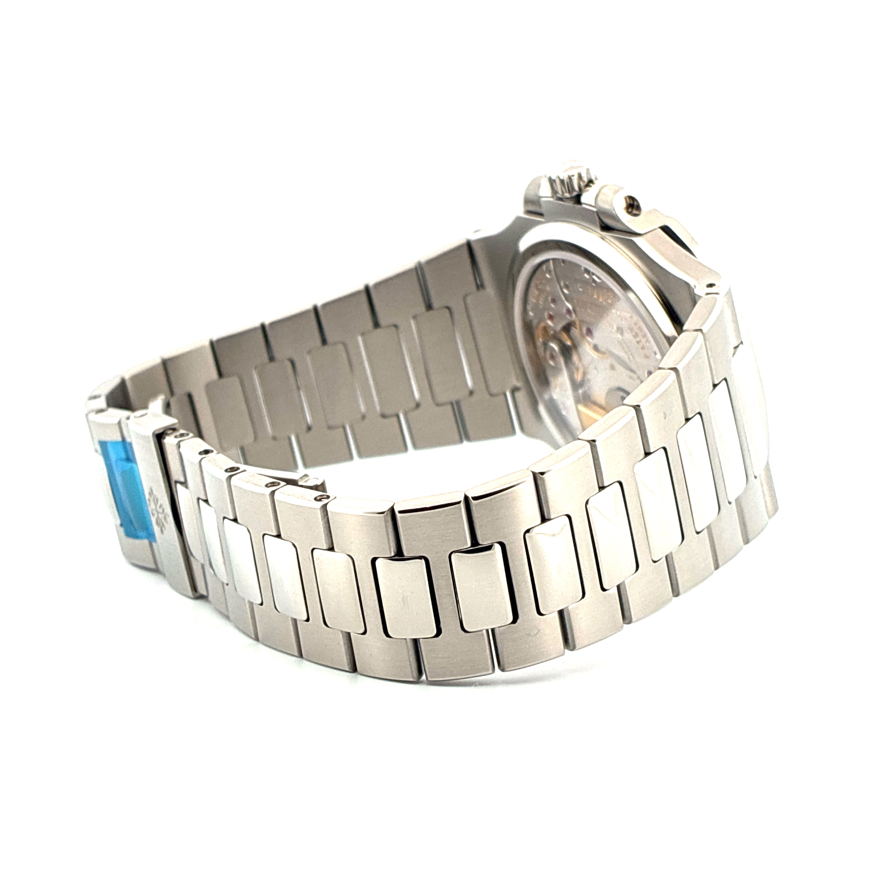 5712/1A-001 / very good Condition / Date - Moonphase - Power-Reserve / Patek Service 2025 / Blue Dial / Full-Set / Germany 2007