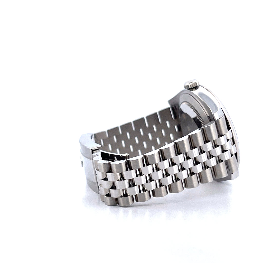 Datejust 41 / Blaues Zifferblatt / Jubilee Band / Weißgold Lünette (2022) - Juwelier Spliedt