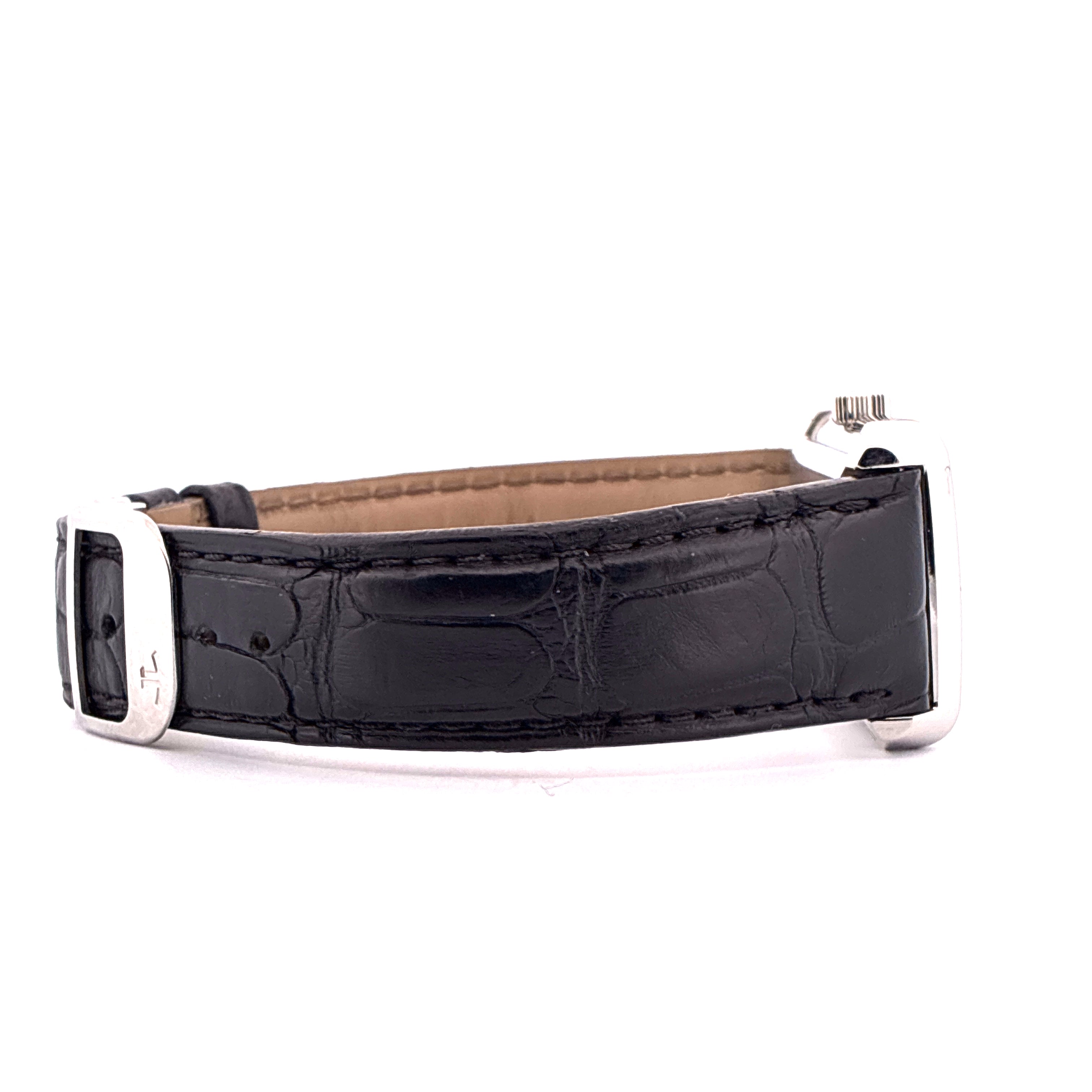 Reverso Grande Taille / leather strap / folding clasp / watch only / service 2026