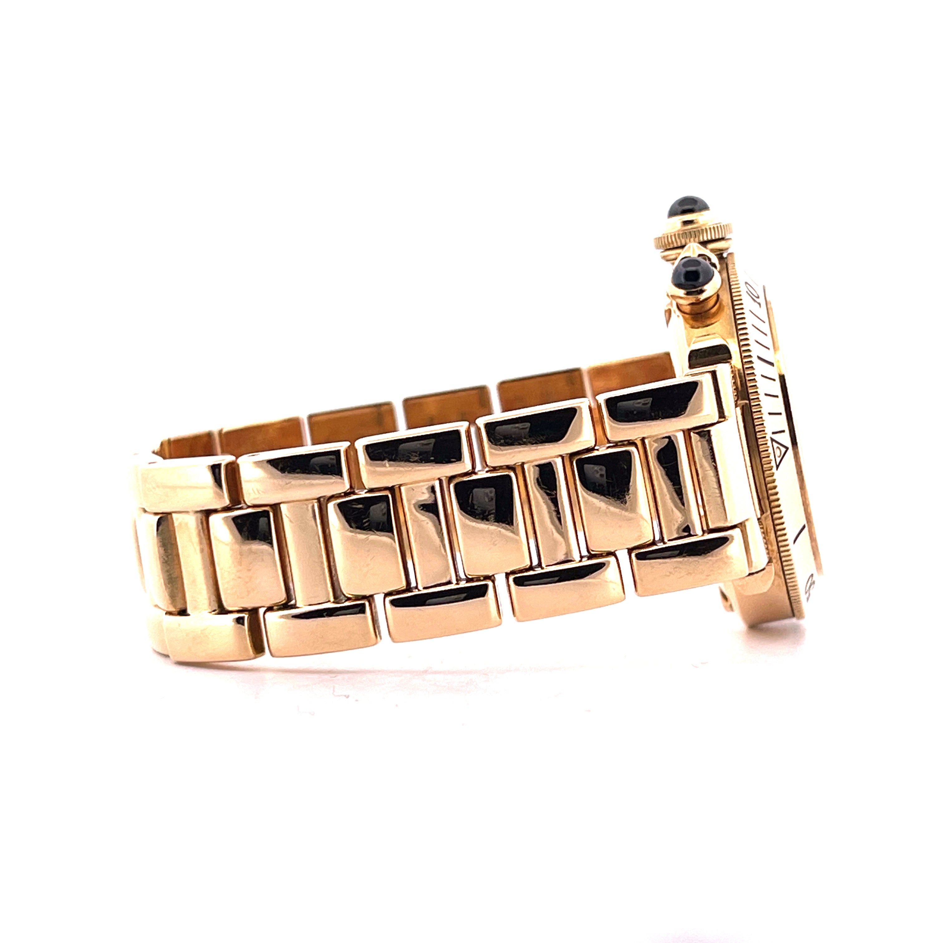 Pasha 35mm Chronograph 18k Full-Gold