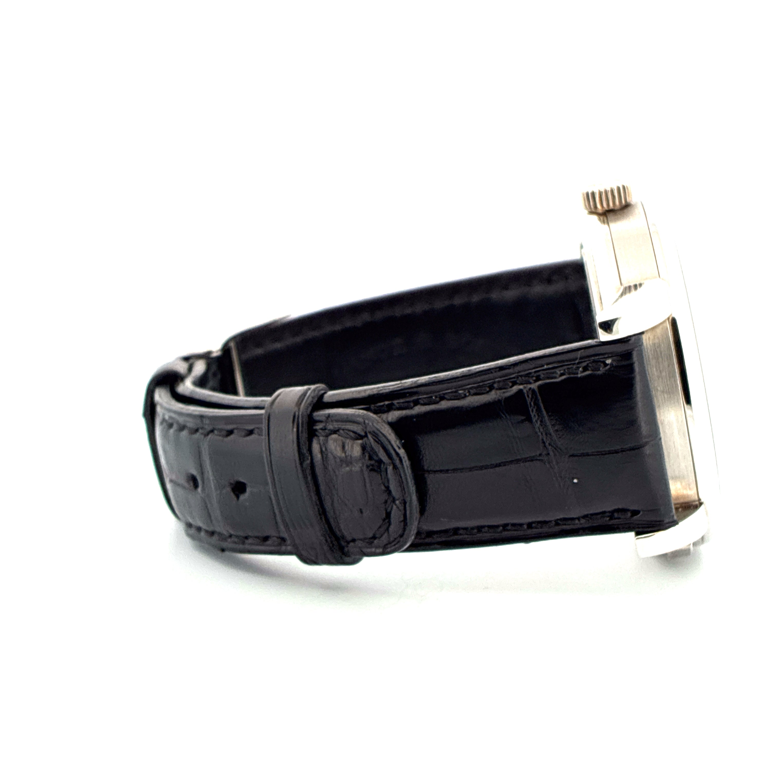 Lange 1 / Very good Condt. / Black dial / Platinum / Box