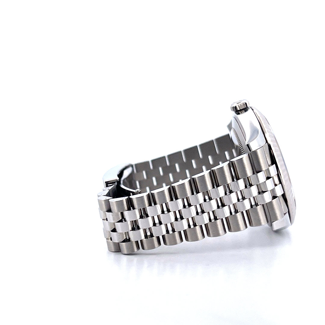 Datejust 41 / Blaues Zifferblatt / Jubilee Band / Weißgold Lünette (2022) - Juwelier Spliedt