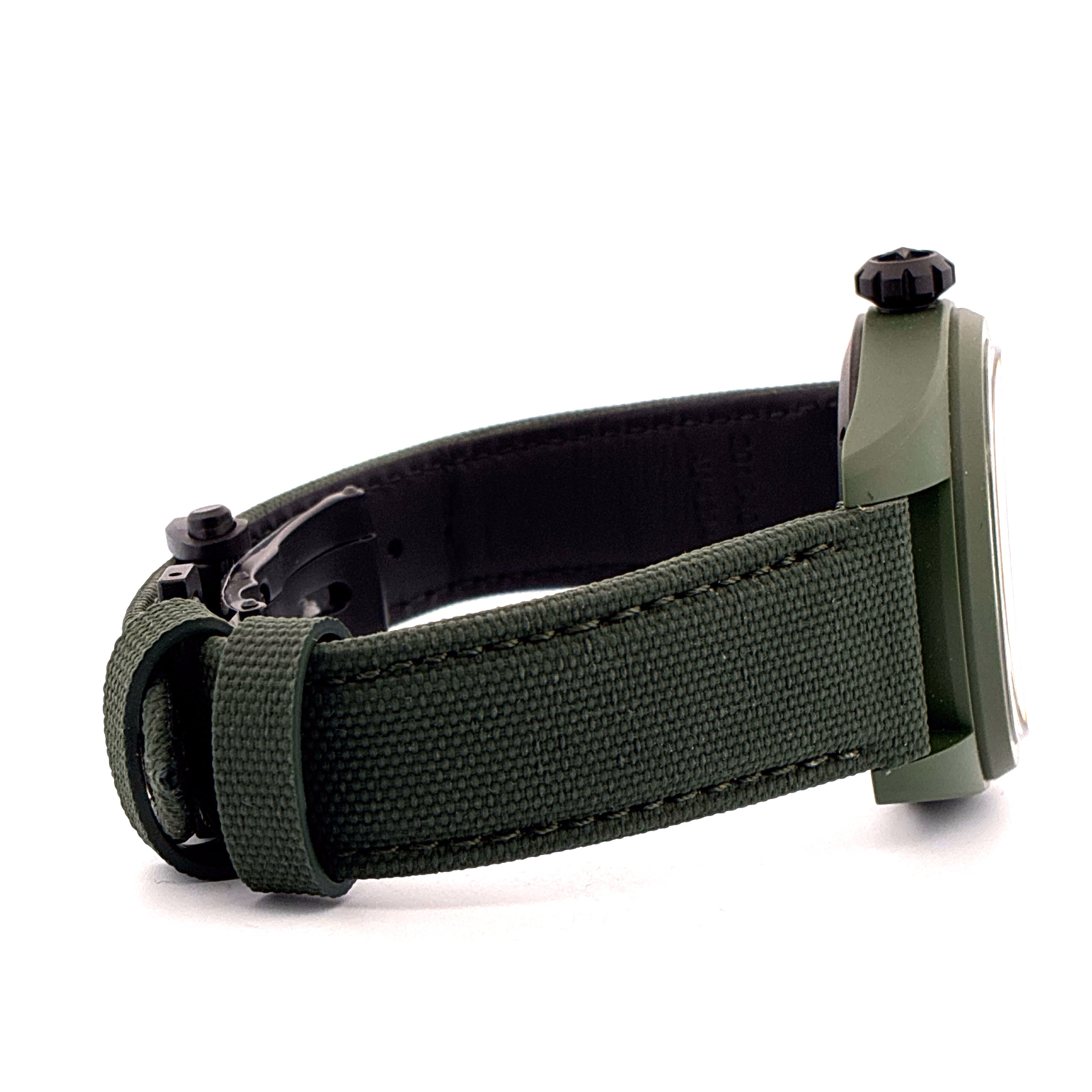 Zenith Pilot Central Automatic Porter Pilot Edition / Green Strap / Limited Edition 500 / Full-Set / Like New