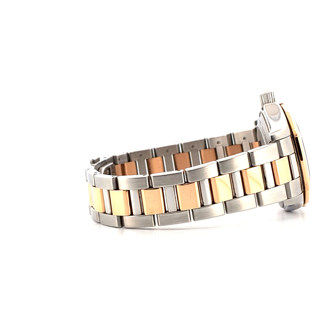Tag Heuer Aquaracer Lady Automatik Stahl/Gold kombiniertes Armband Seitenansicht