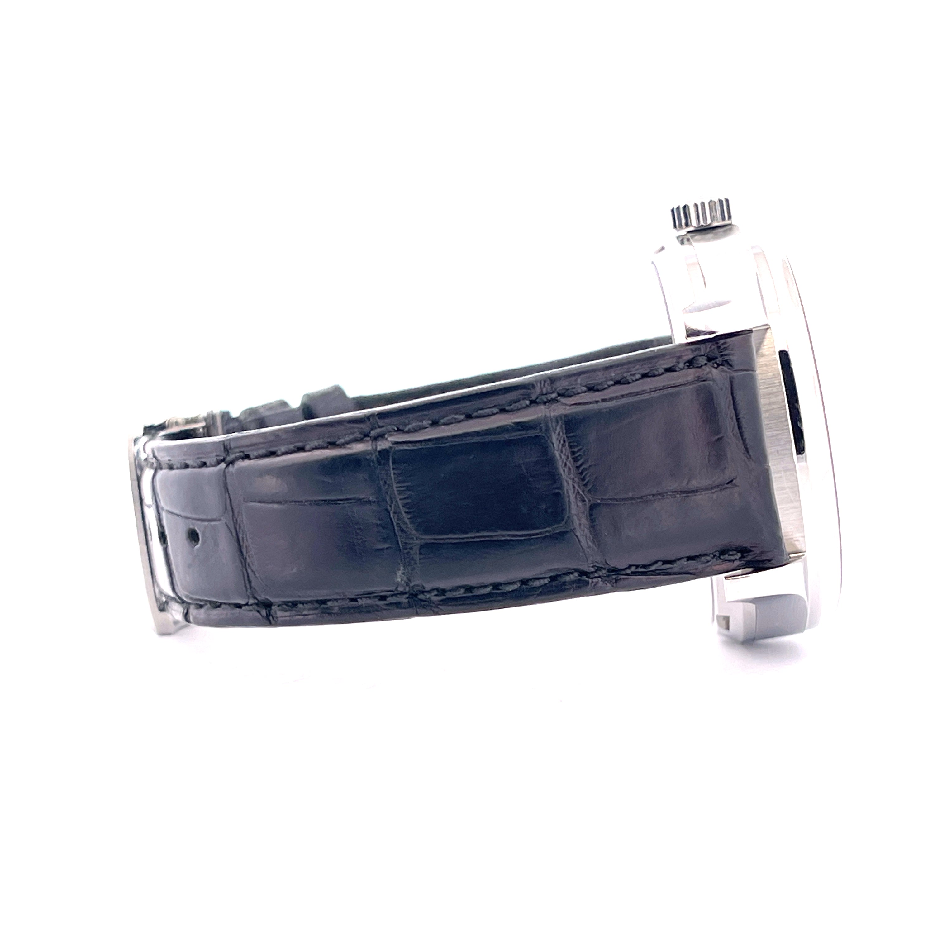 Portugieser Automatik / Red Dial / Leather Strap / Folding Clasp