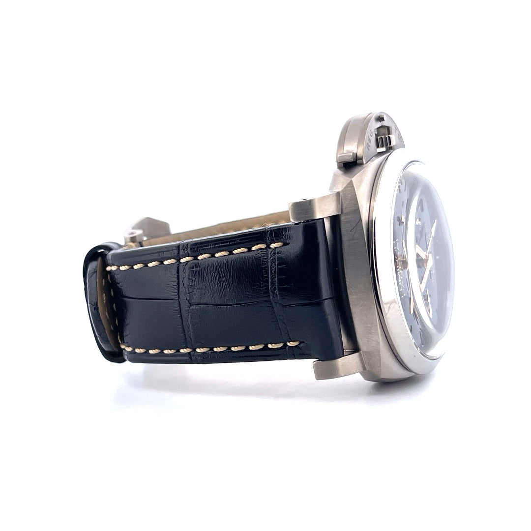 Luminor Equation Of Time GMT / Titan / Blue Sandwich Dial / 8 years warranty (2021) - Juwelier Spliedt