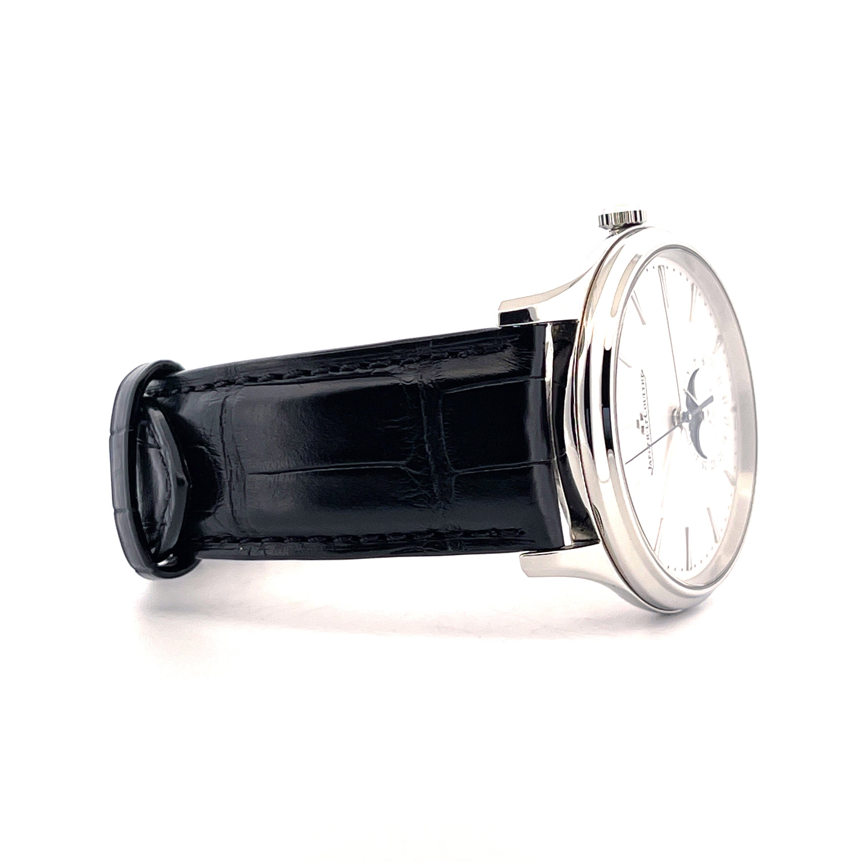 Master Ultra Thin Moonphase / Folding Clasp / Second Strap / On Stock / Full Set + Invoice very good Condition / Warranty till 2031 / Germany 2023
