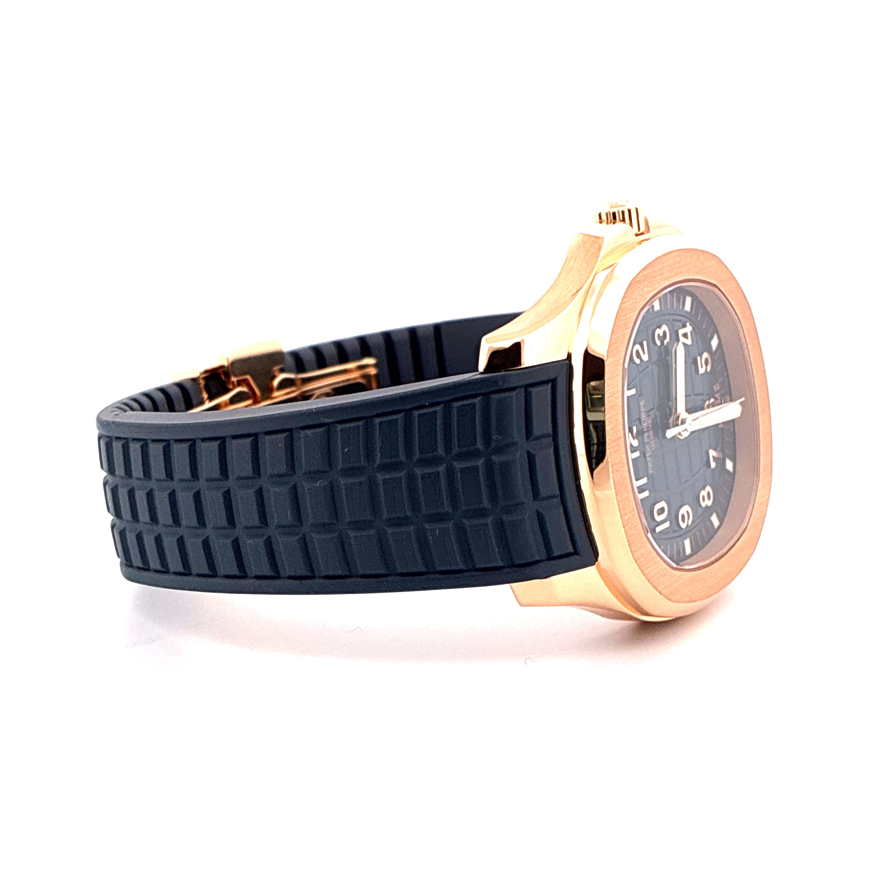 Aquanaut / Roségold / Blue Dial / Patek Philippe Service 2025 / Full-Set 2024