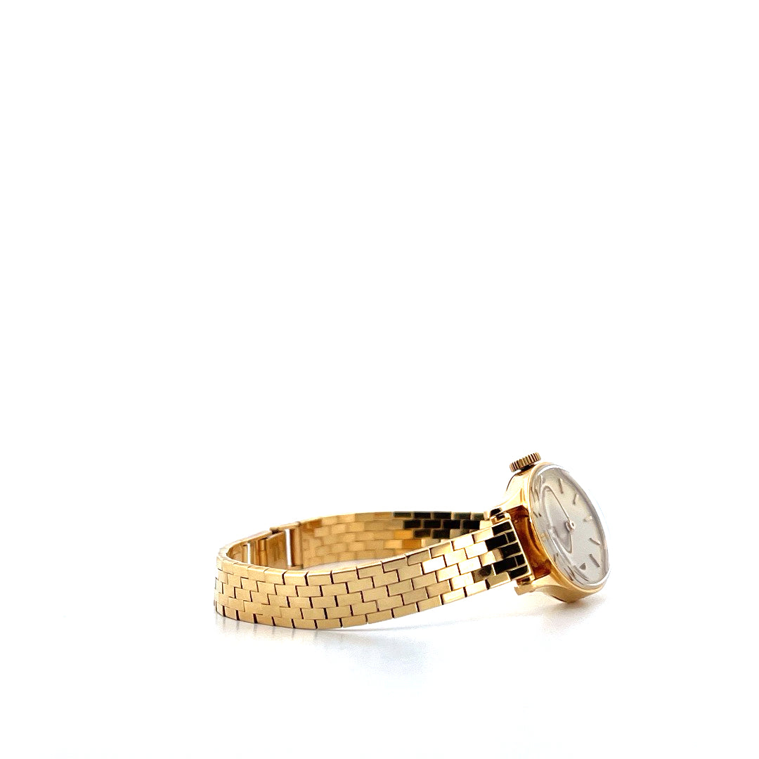 Calatrava Yellow Gold 33mm / Clous de Paris (circa 1985)