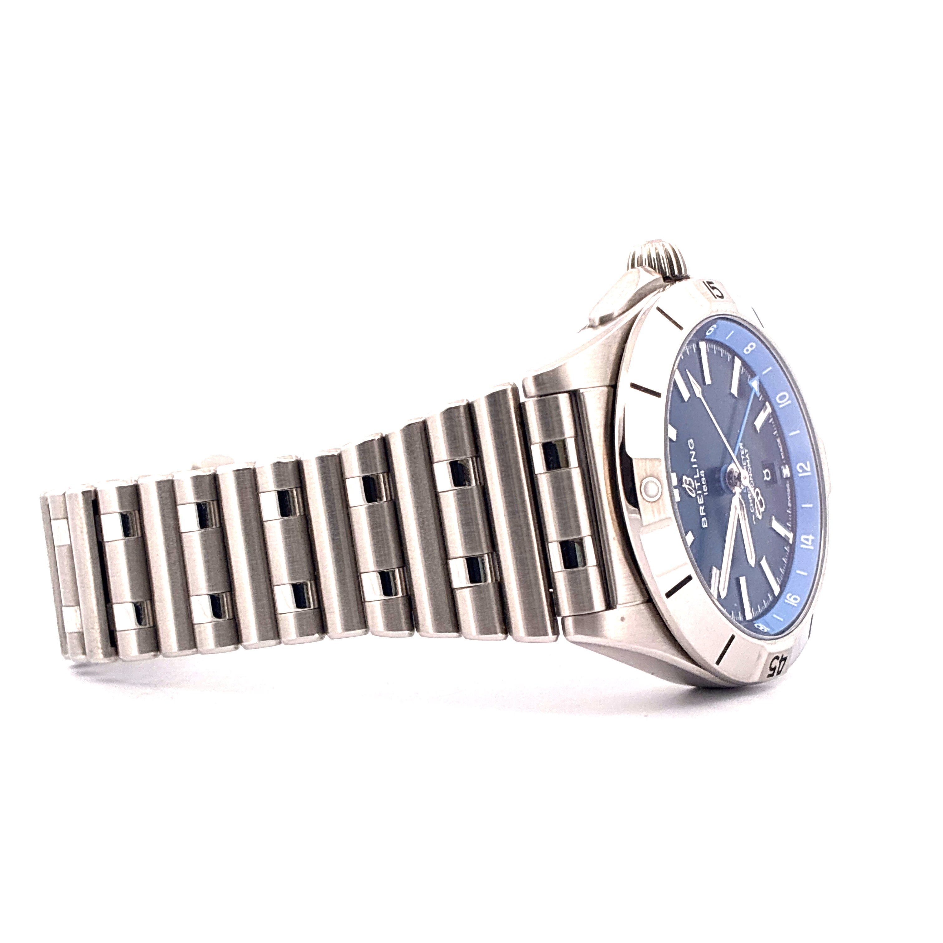 Chronomat GMT 1 of 288 / Sylt Edition / Limited Edition Blue Dial / Full links / Full-Set / 2023