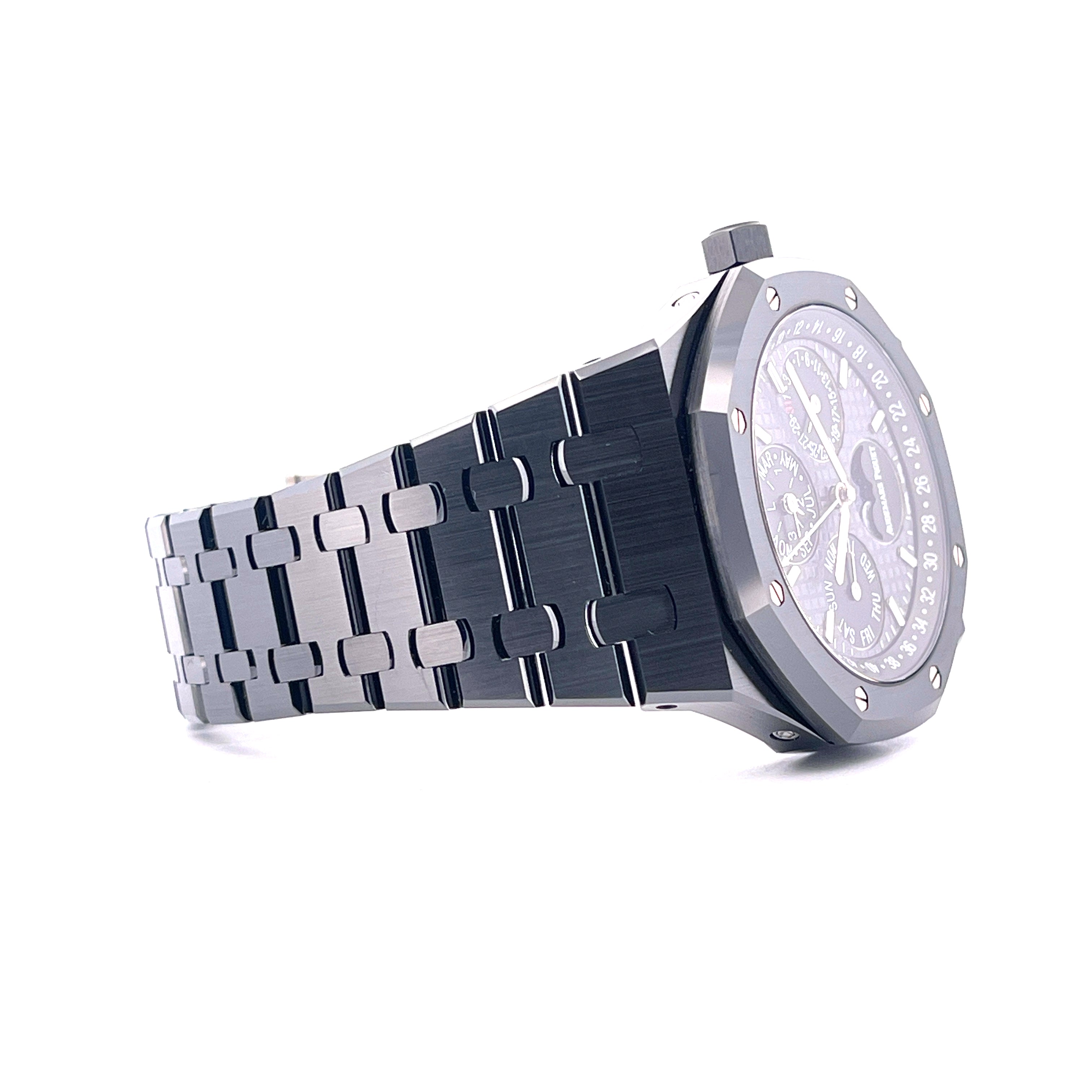 Royal Oak Perpetual Calendar Black Ceramic 26579CE / Service in 2025 / Jahr 2018