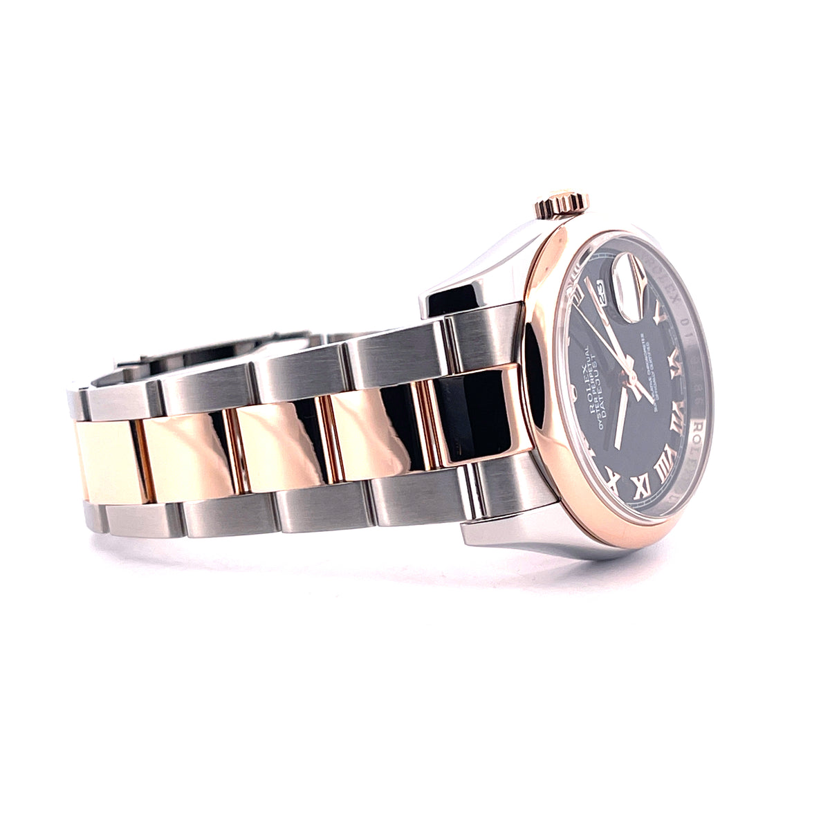Datejust 36mm (116201) Two Tone Black Dial / Rolex Service 2018 / very good / 2005