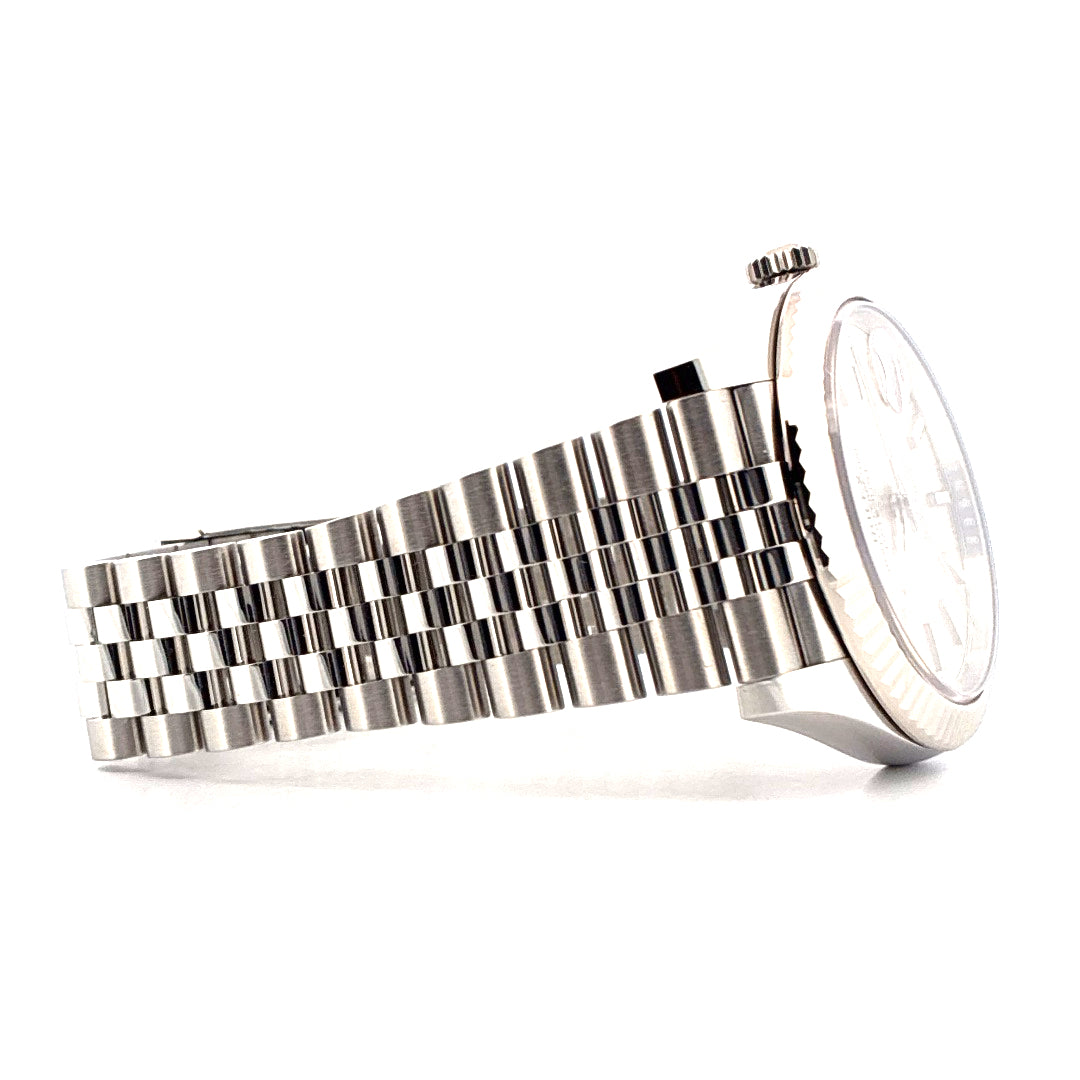 Datejust 41 / silver / unworn / perfect condt. / LC100 (2020)