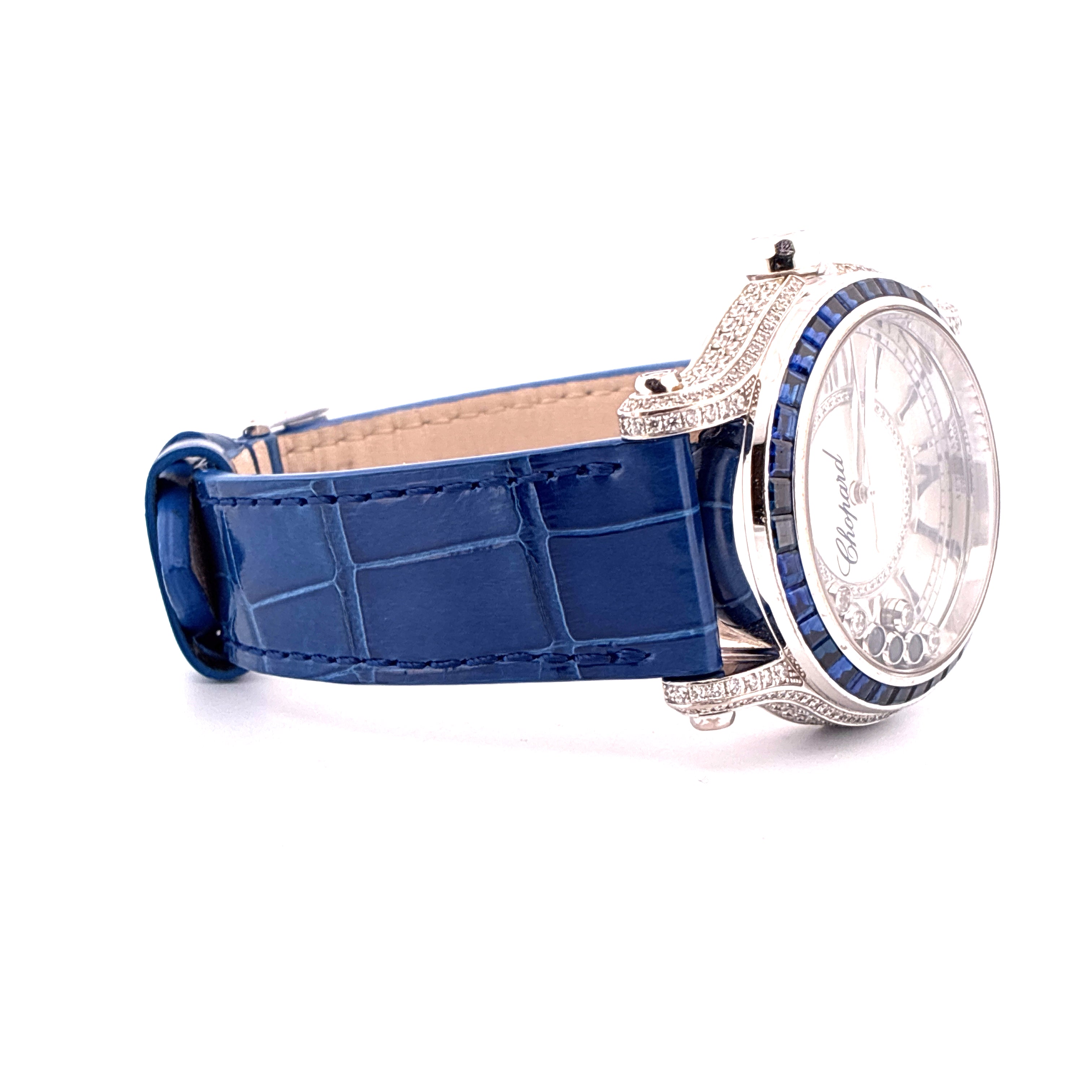 Happy Sport / MOP Dial / Chopard Certificate of authenticity / Whitegold / Box / Retail Price EUR 104.500,00